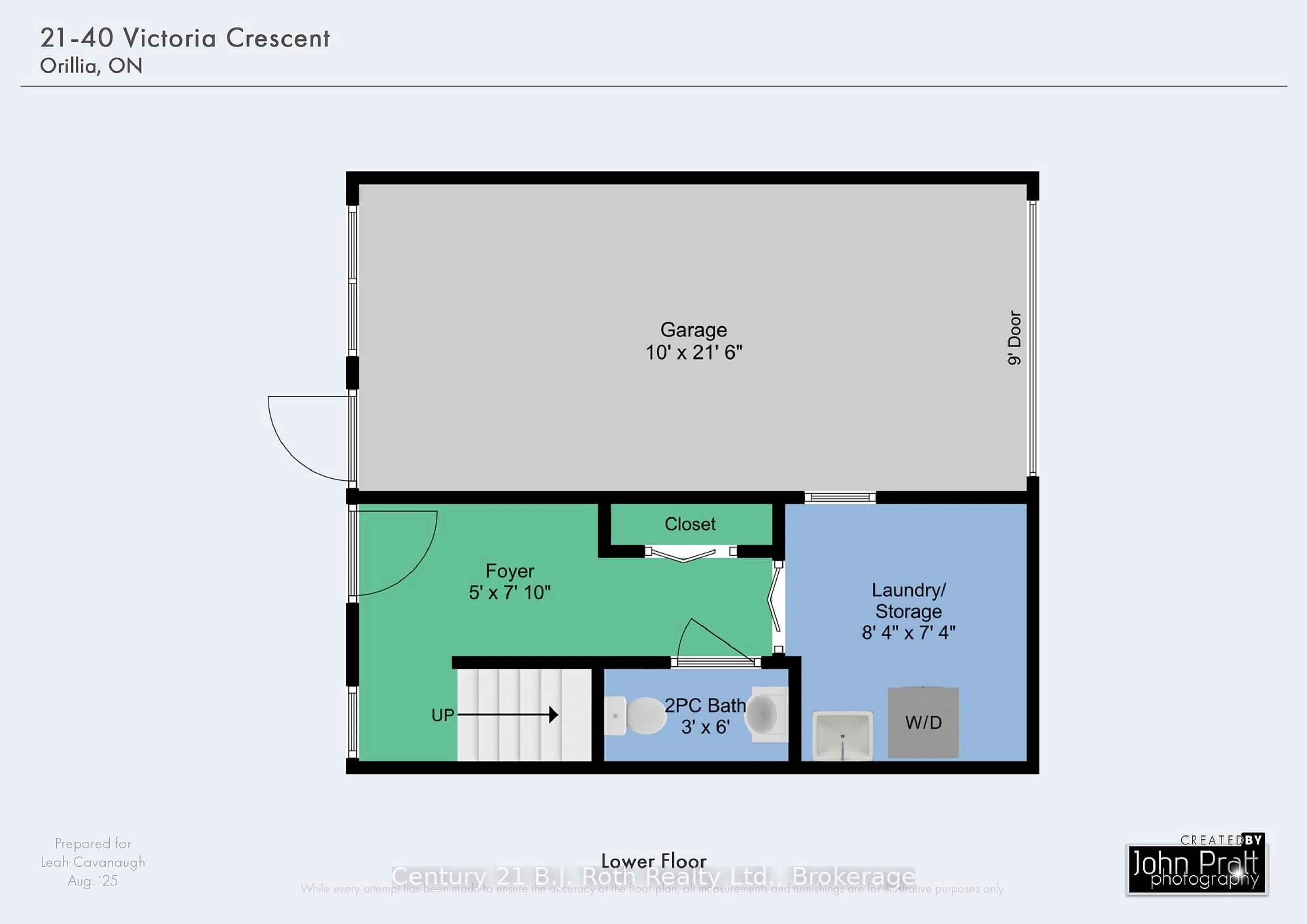 Floor plan for 40 Victoria Cres #21, Orillia Ontario L3V 6N6