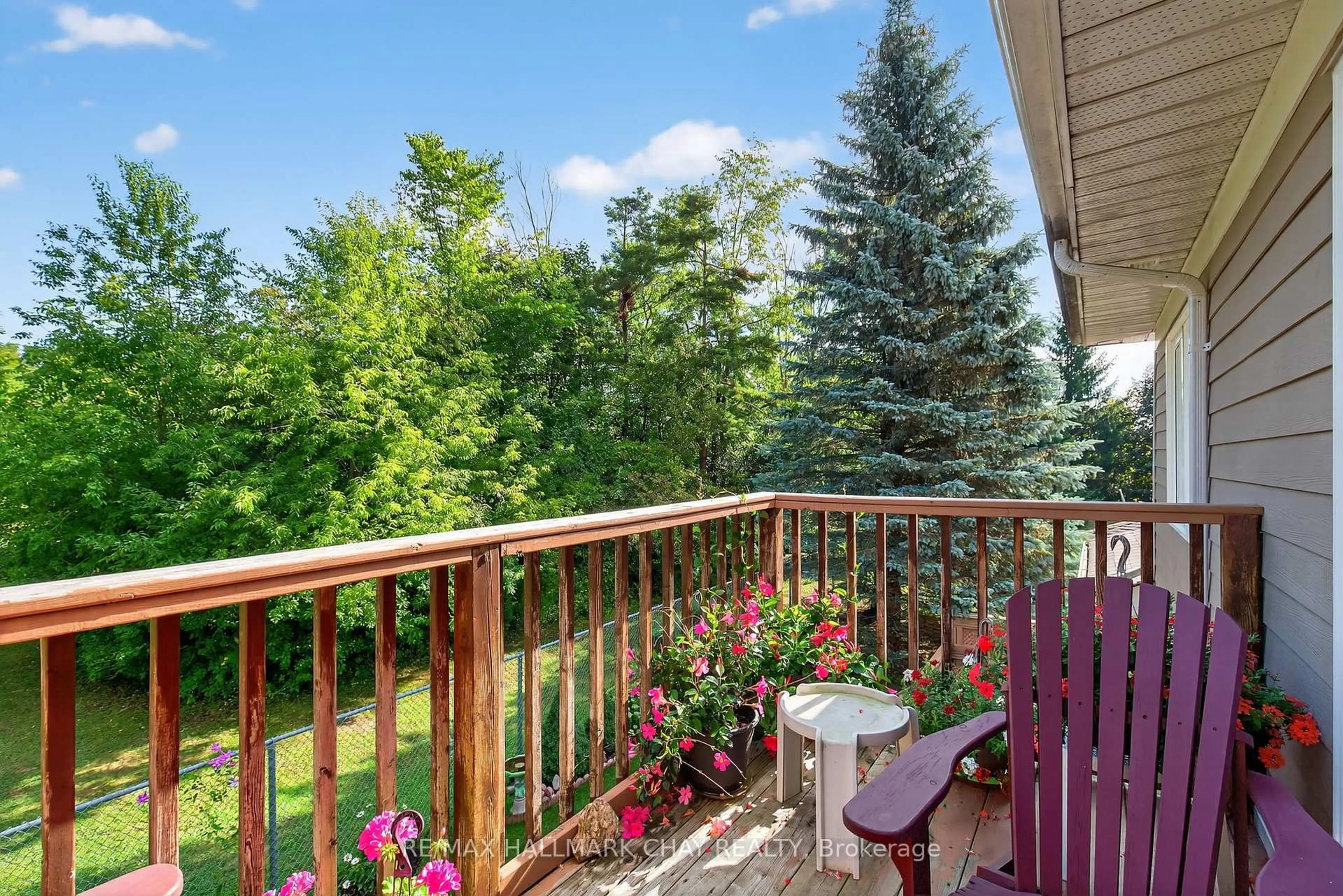 Balcony in the apartment, unknown for 222 Steel St #10, Barrie Ontario L4M 2G9