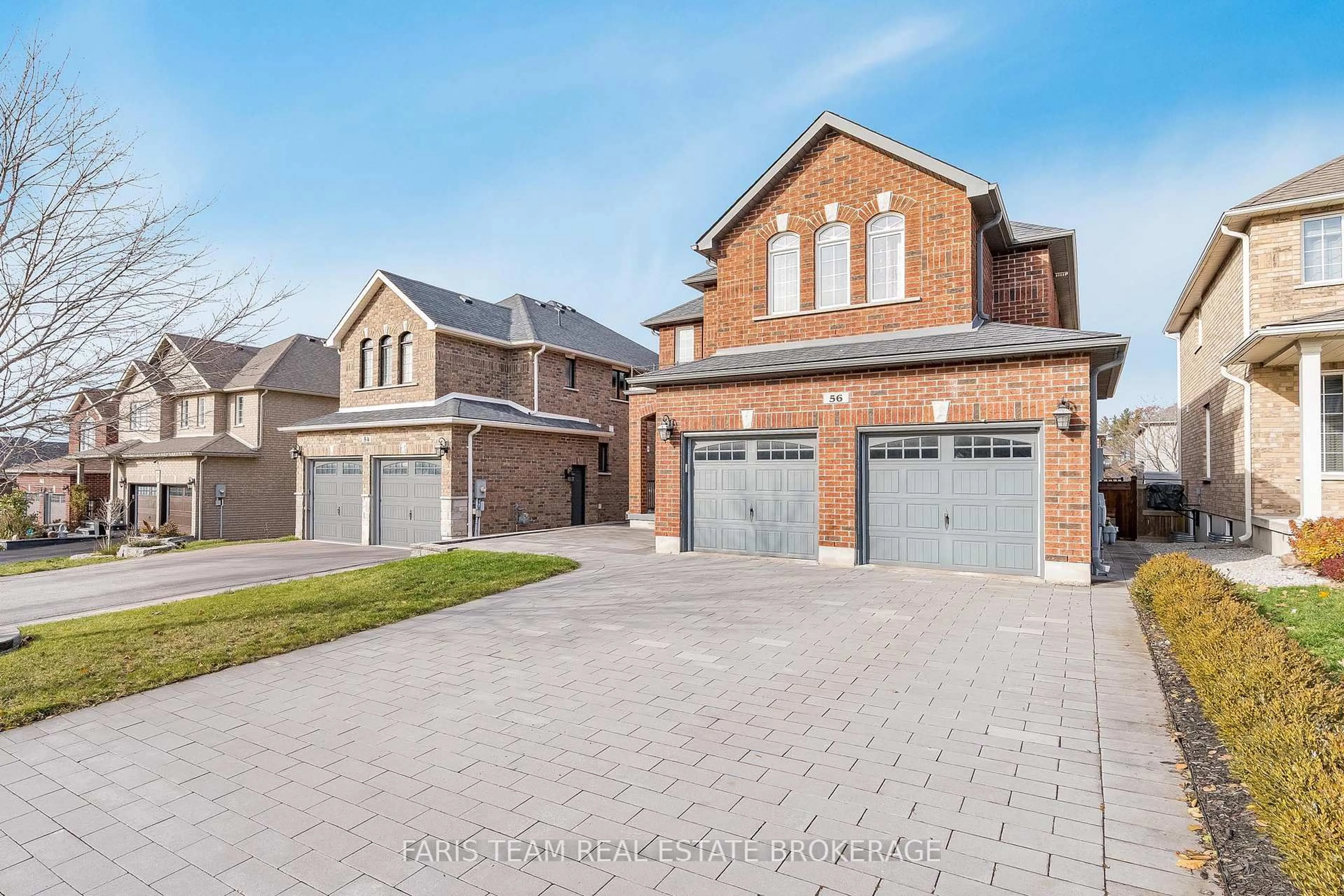 Home with brick exterior material, street for 56 Jewel House Lane, Barrie Ontario L4M 0C4