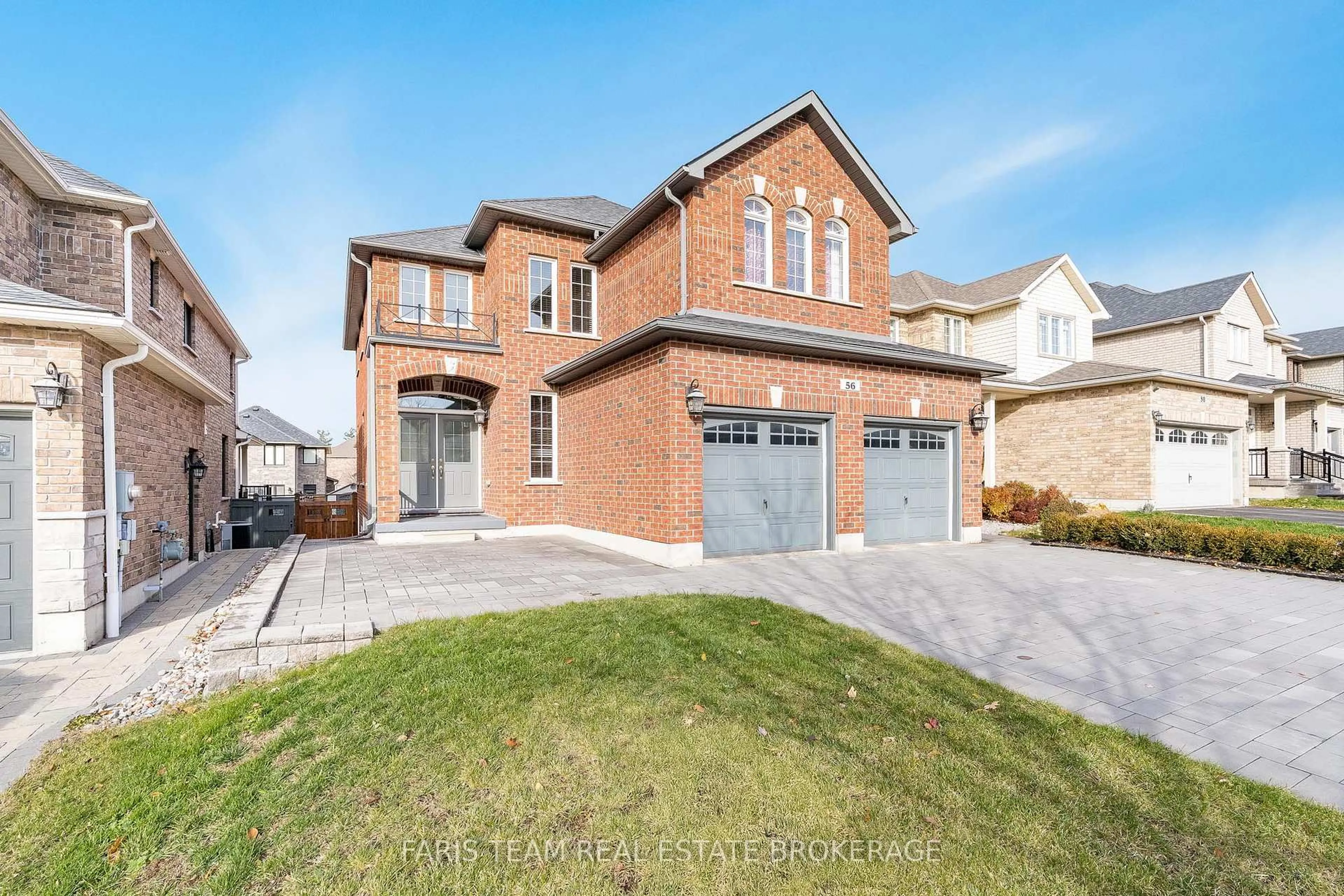 Home with brick exterior material, street for 56 Jewel House Lane, Barrie Ontario L4M 0C4