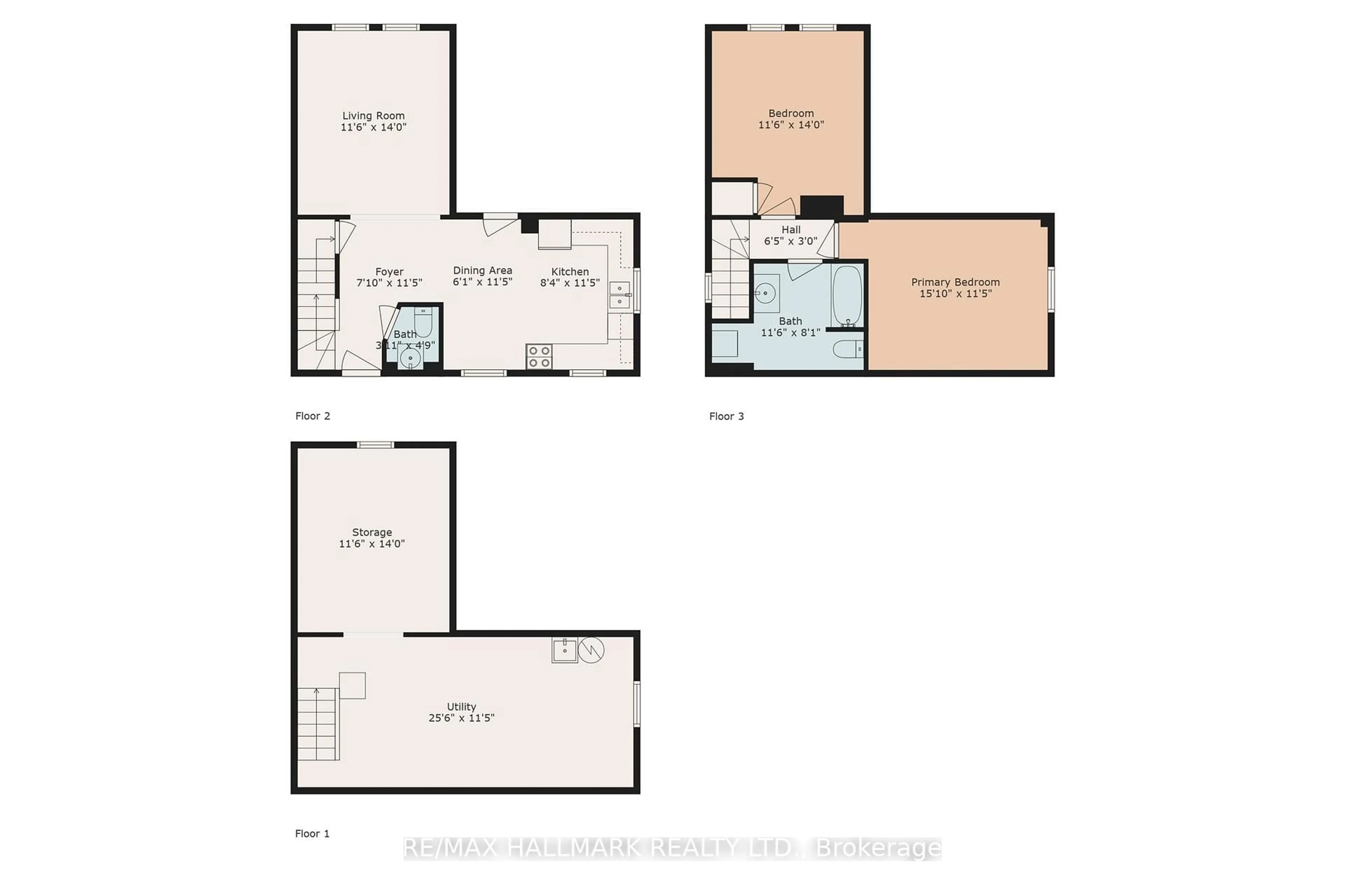 Floor plan for 23 Douglas St, Orillia Ontario L3V 5Y3
