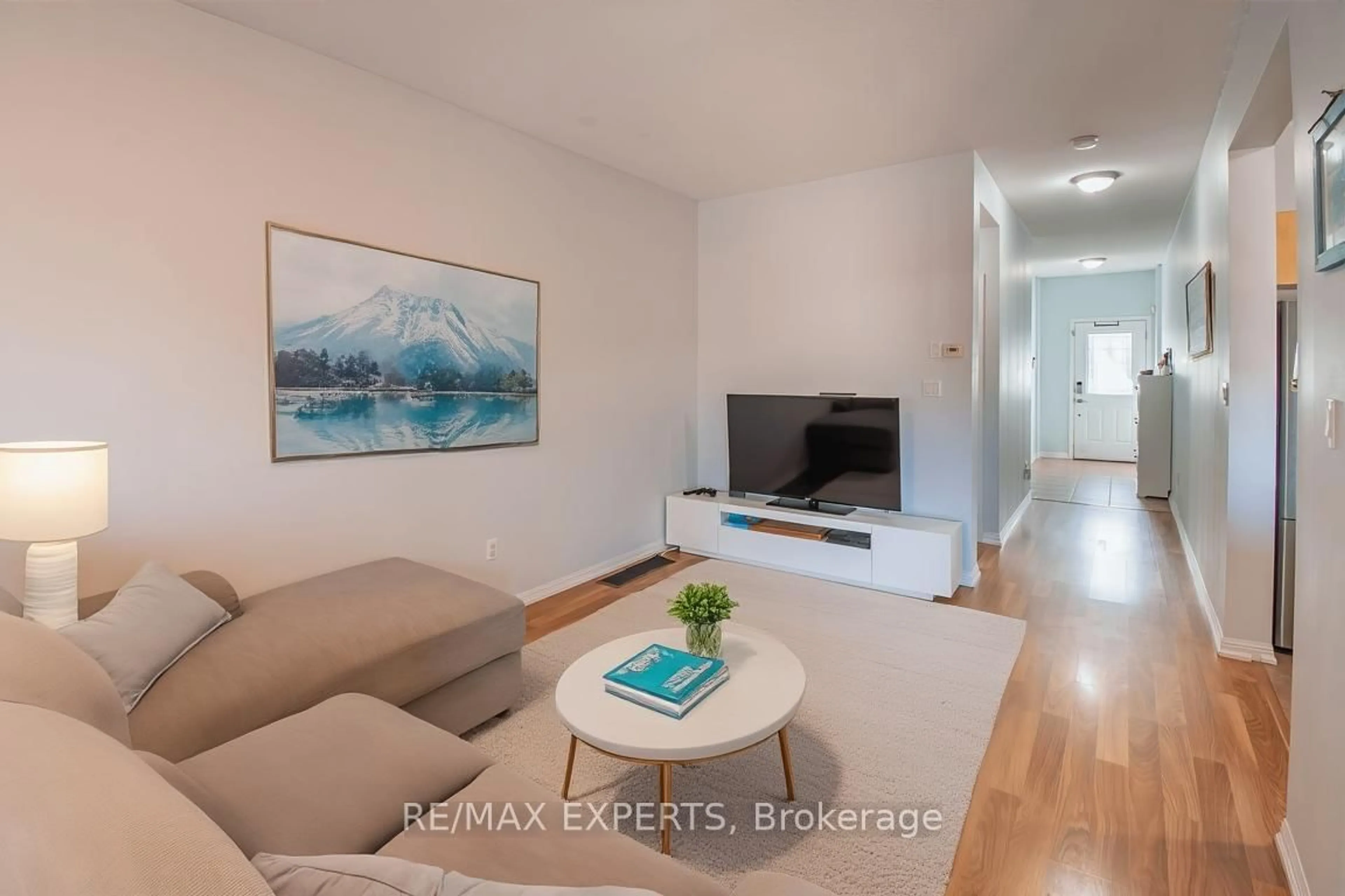 Living room with furniture, unknown for 175 Stanley St #64, Barrie Ontario L4M 0G2