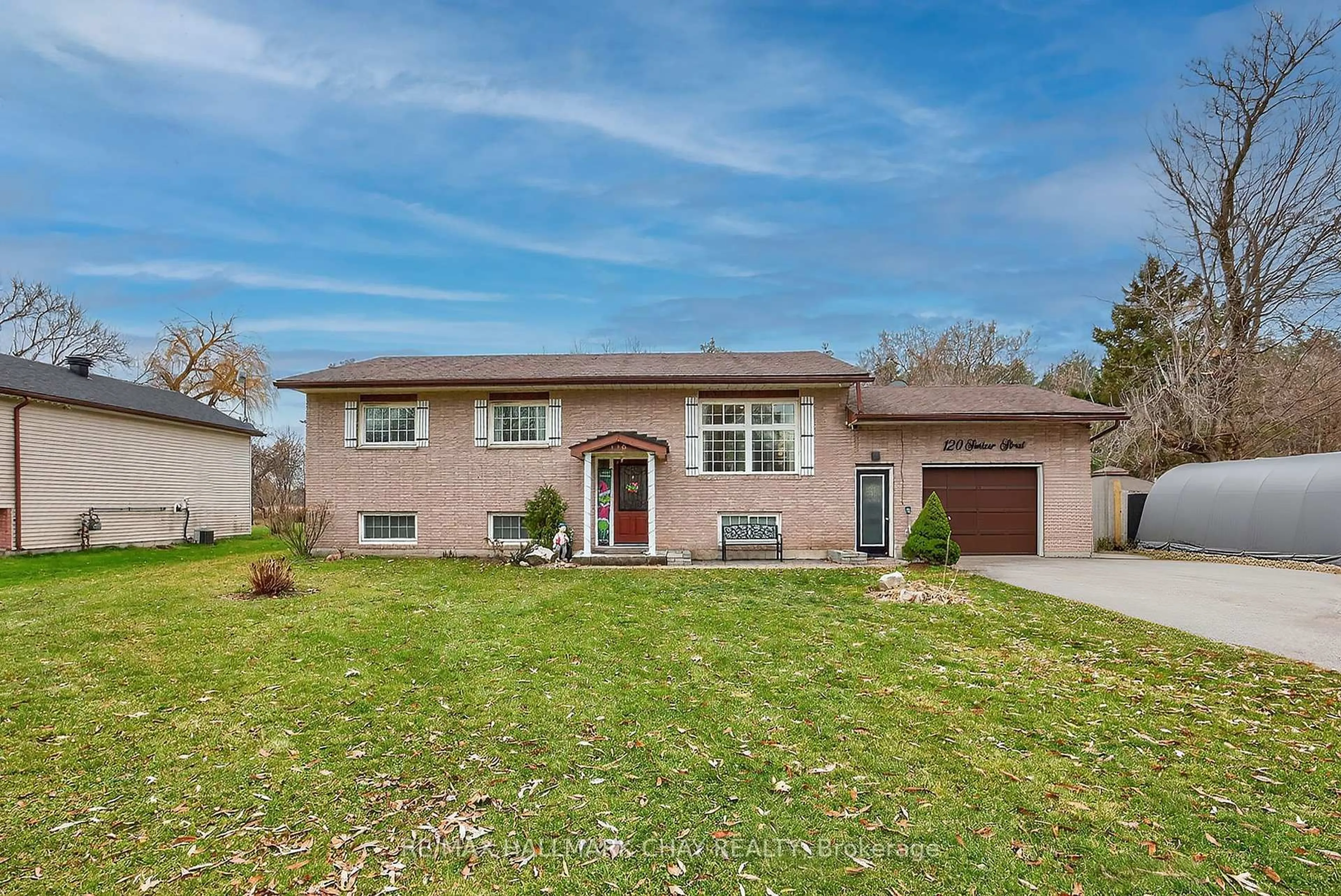 Home with brick exterior material, street for 120 Switzer St, Clearview Ontario L0M 1N0