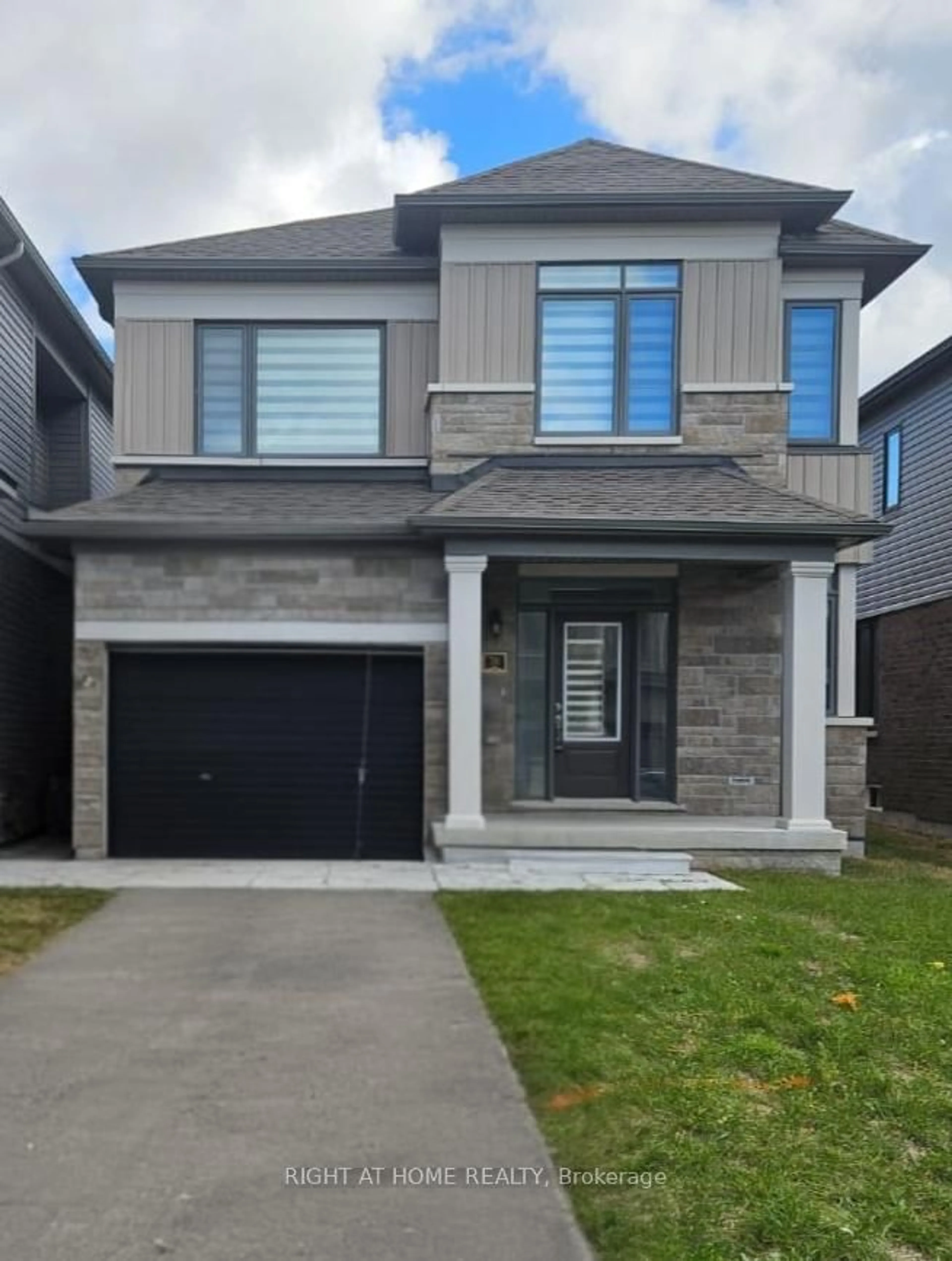 Home with brick exterior material, street for 24 Tamworth Terr, Barrie Ontario L9J 0L5