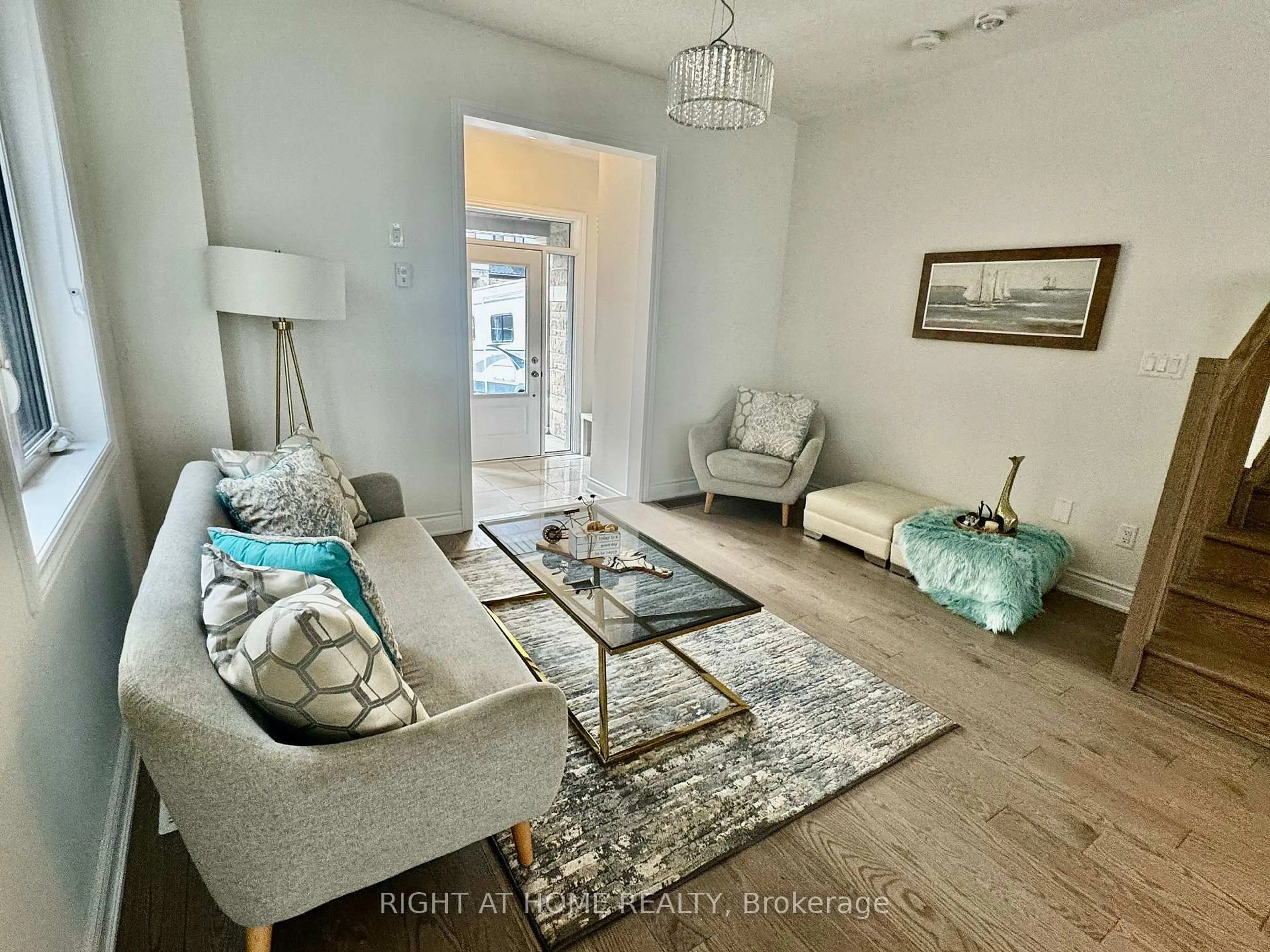 Living room with furniture, unknown for 24 Tamworth Terr, Barrie Ontario L9J 0L5