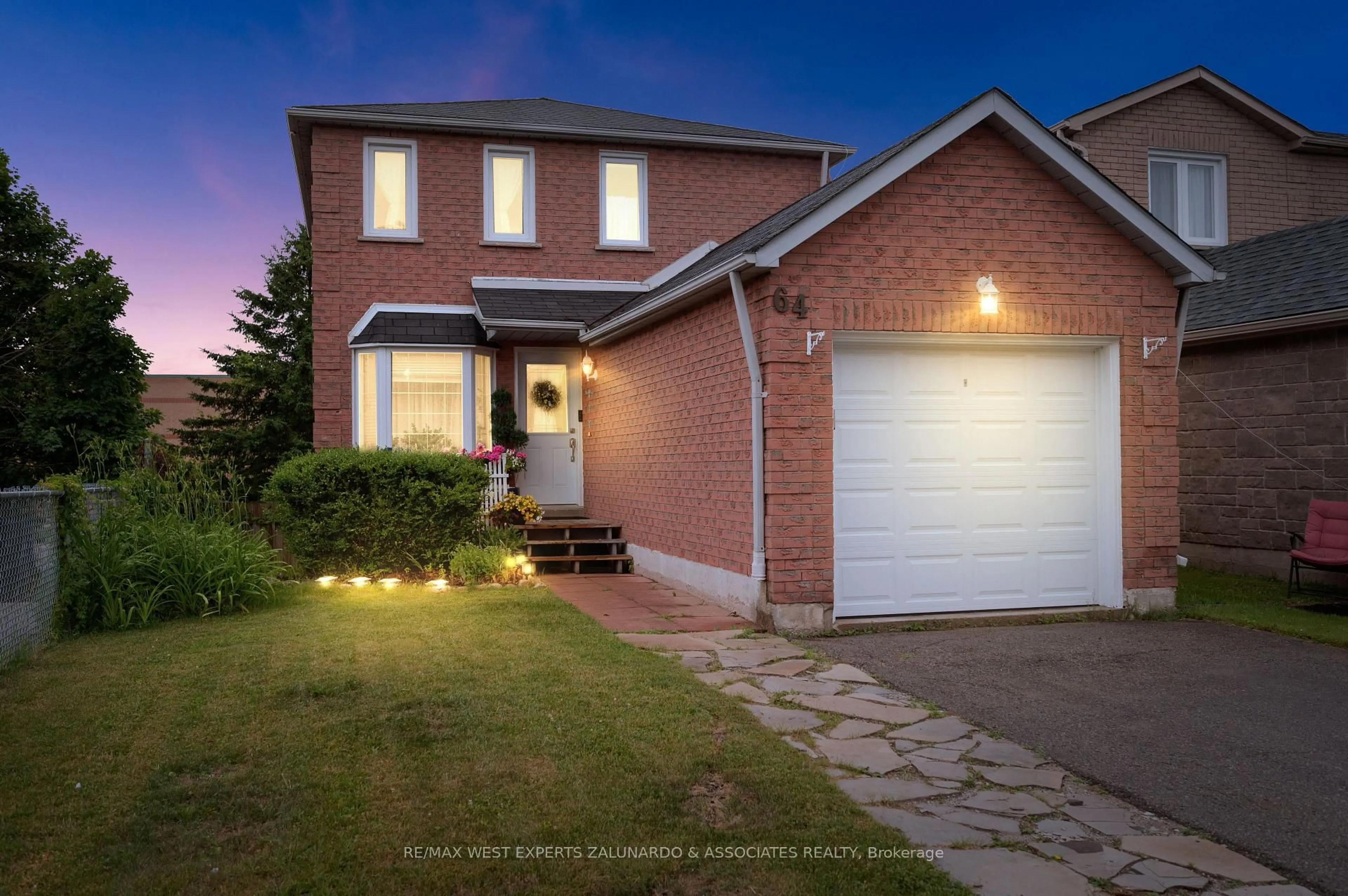 Home with brick exterior material, street for 64 Wallace Dr, Barrie Ontario L4N 7E1