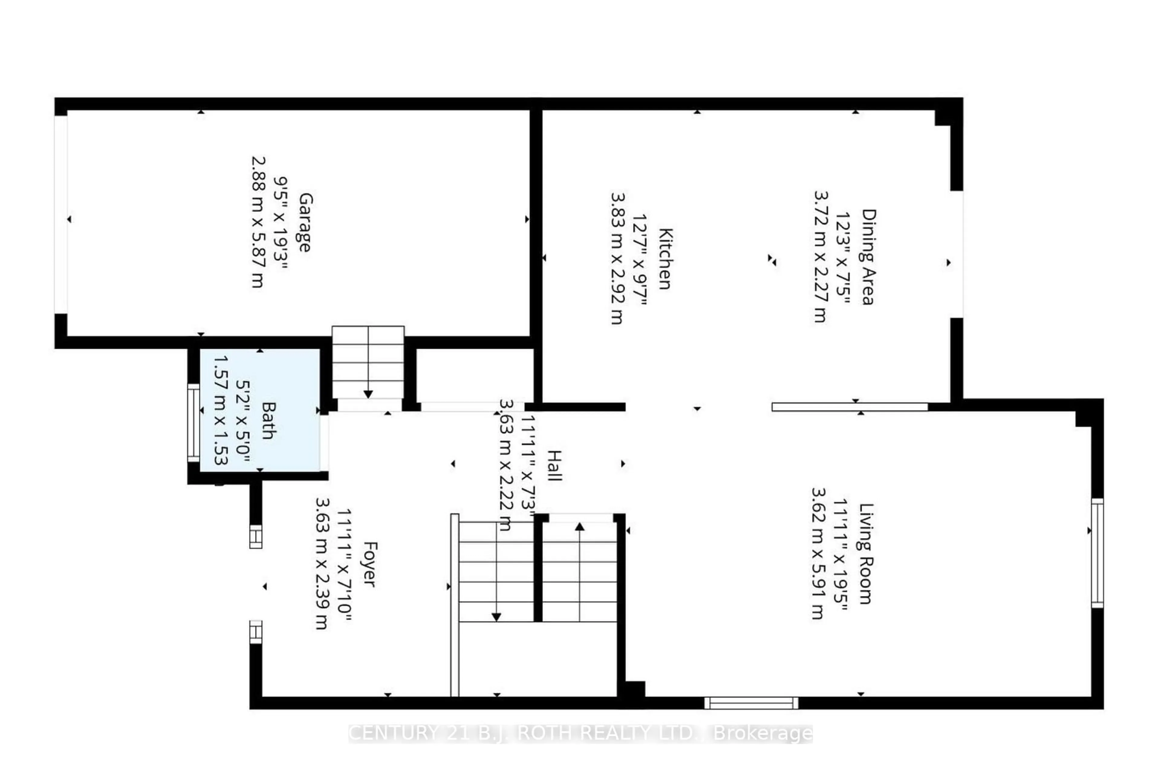 Floor plan for 194 Sundew Dr, Barrie Ontario L4N 9Z3