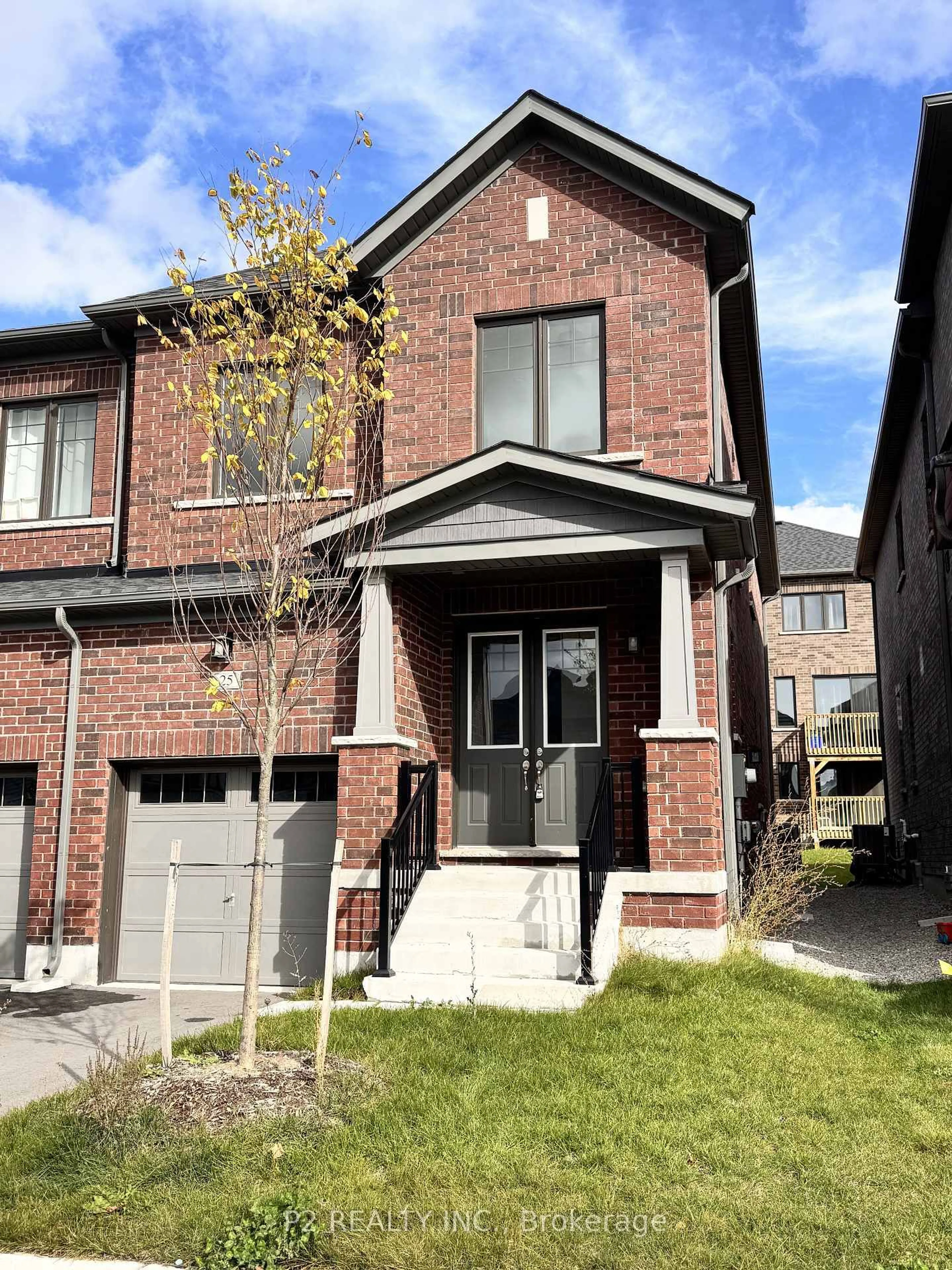 Home with brick exterior material, street for 25 Periwinkle Rd, Springwater Ontario L9X 2E4