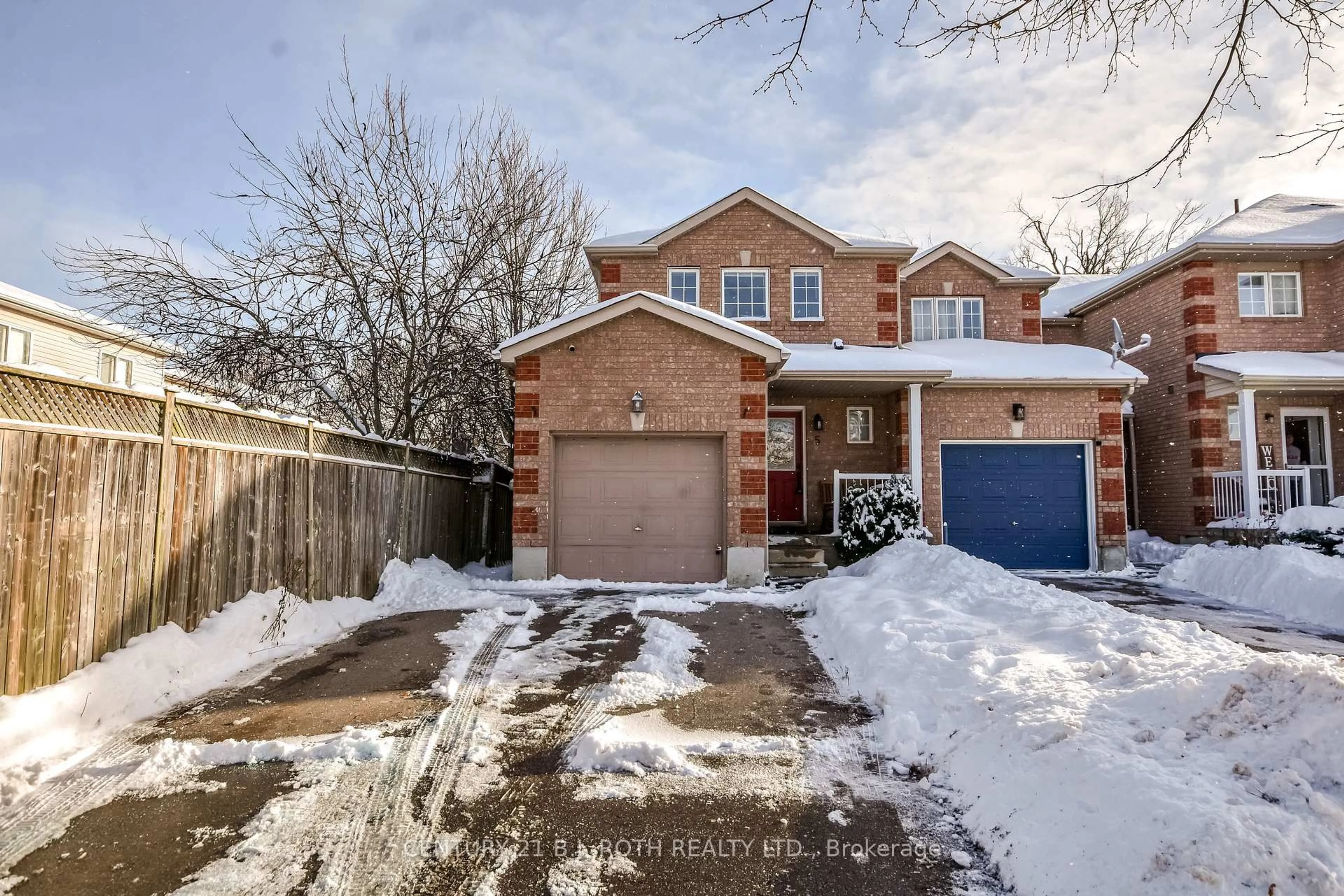 Home with brick exterior material, street for 5 Black Cherry Cres, Barrie Ontario L4N 9K9