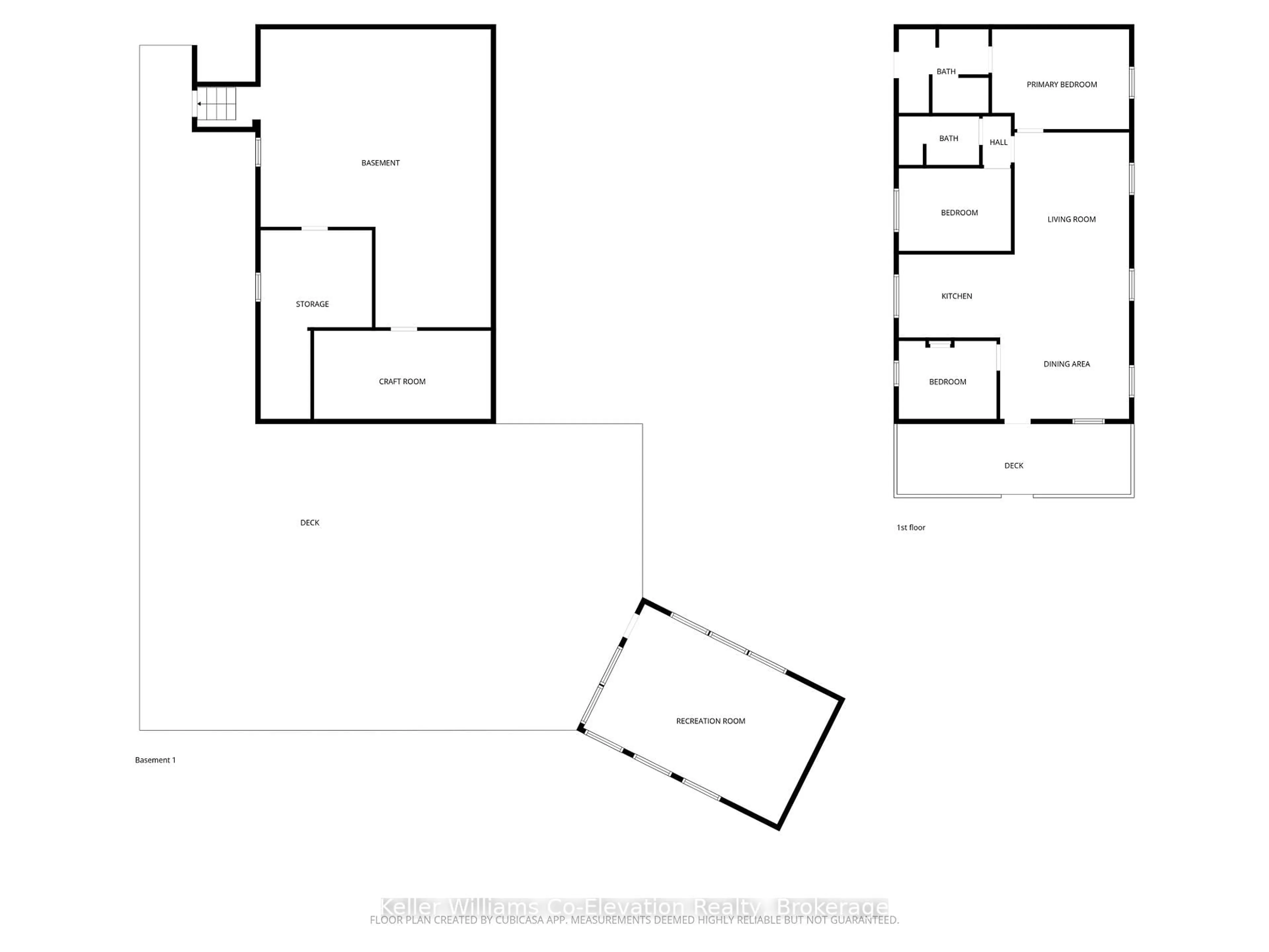 Floor plan for 1326 Tiny Beaches Rd, Tiny Ontario L9M 0H3