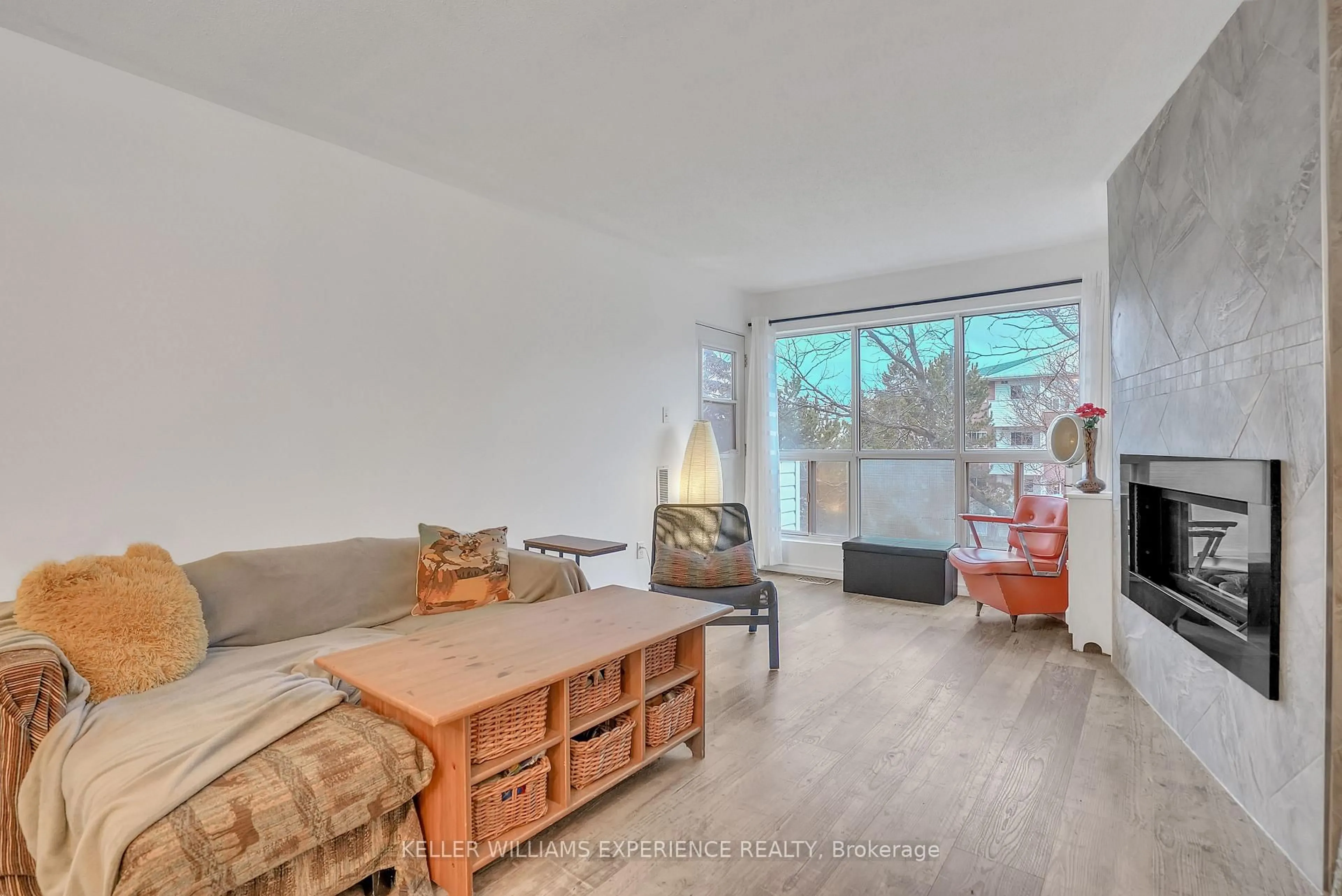 Living room with furniture, unknown for 126 Bell Farm Rd #312, Barrie Ontario L4M 6J3