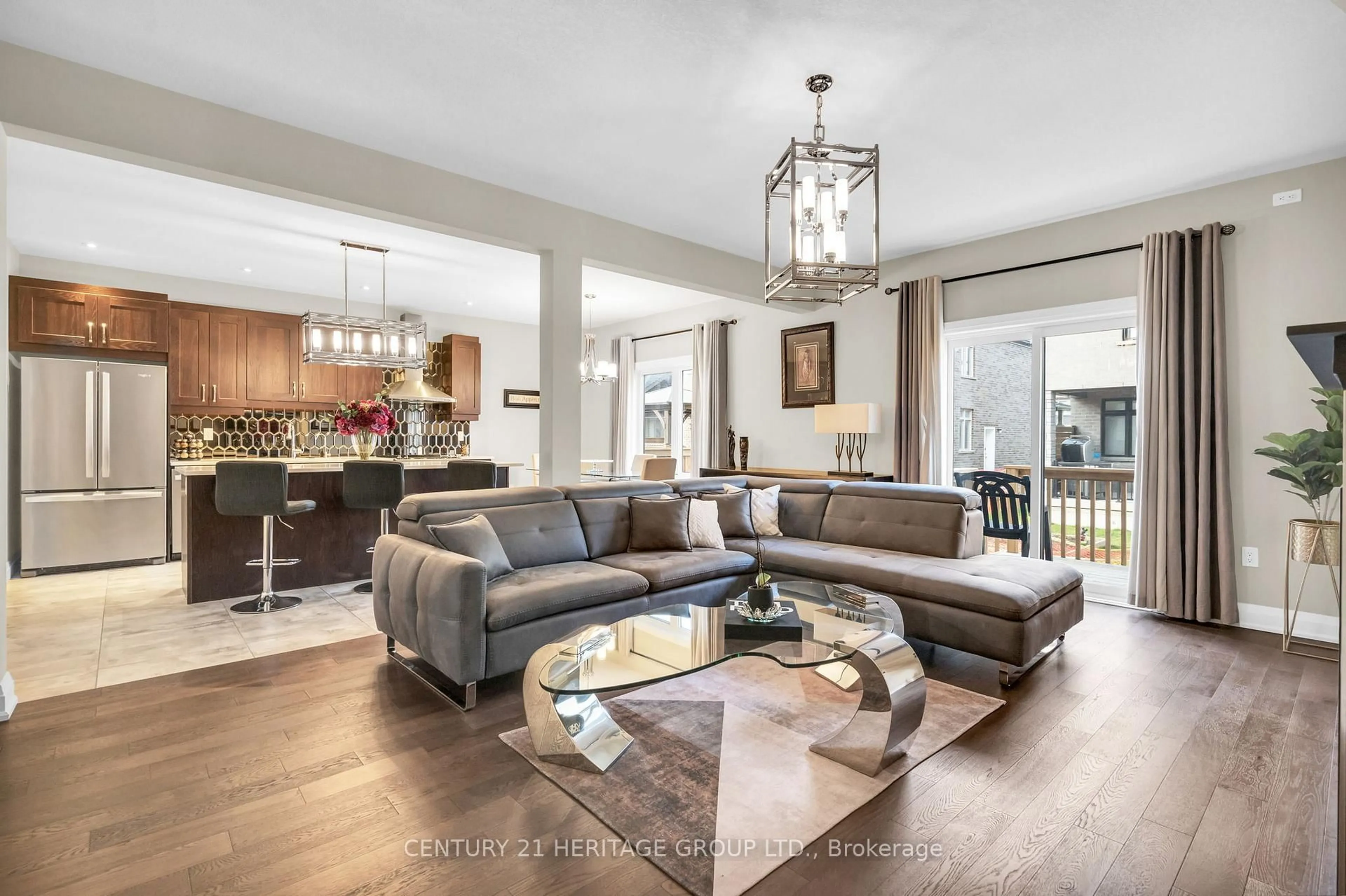 Living room with furniture, unknown for 13 Mabern St, Barrie Ontario L9J 0J1