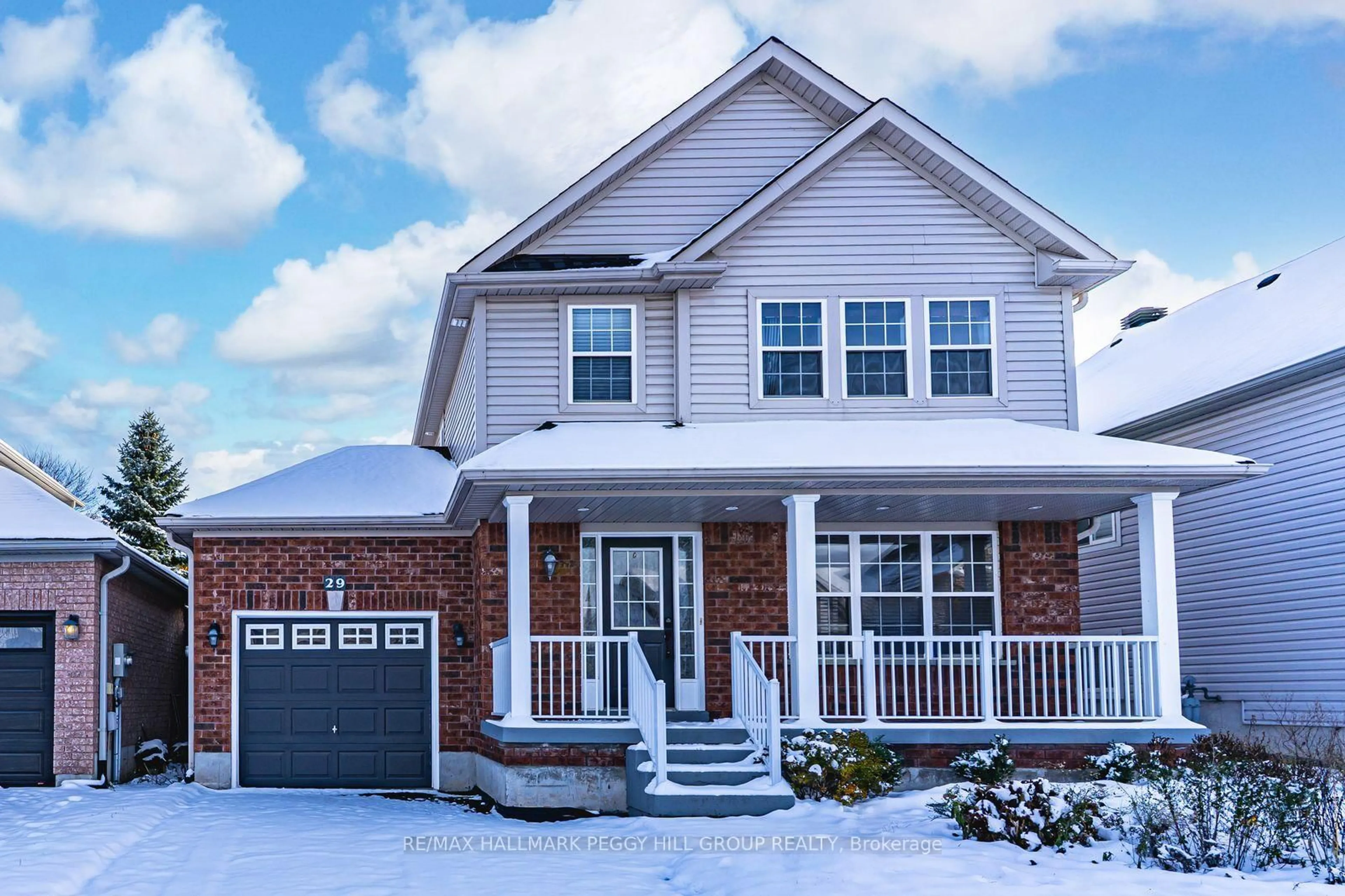 Home with brick exterior material, street for 29 Brookwood Dr, Barrie Ontario L4N 0Z1