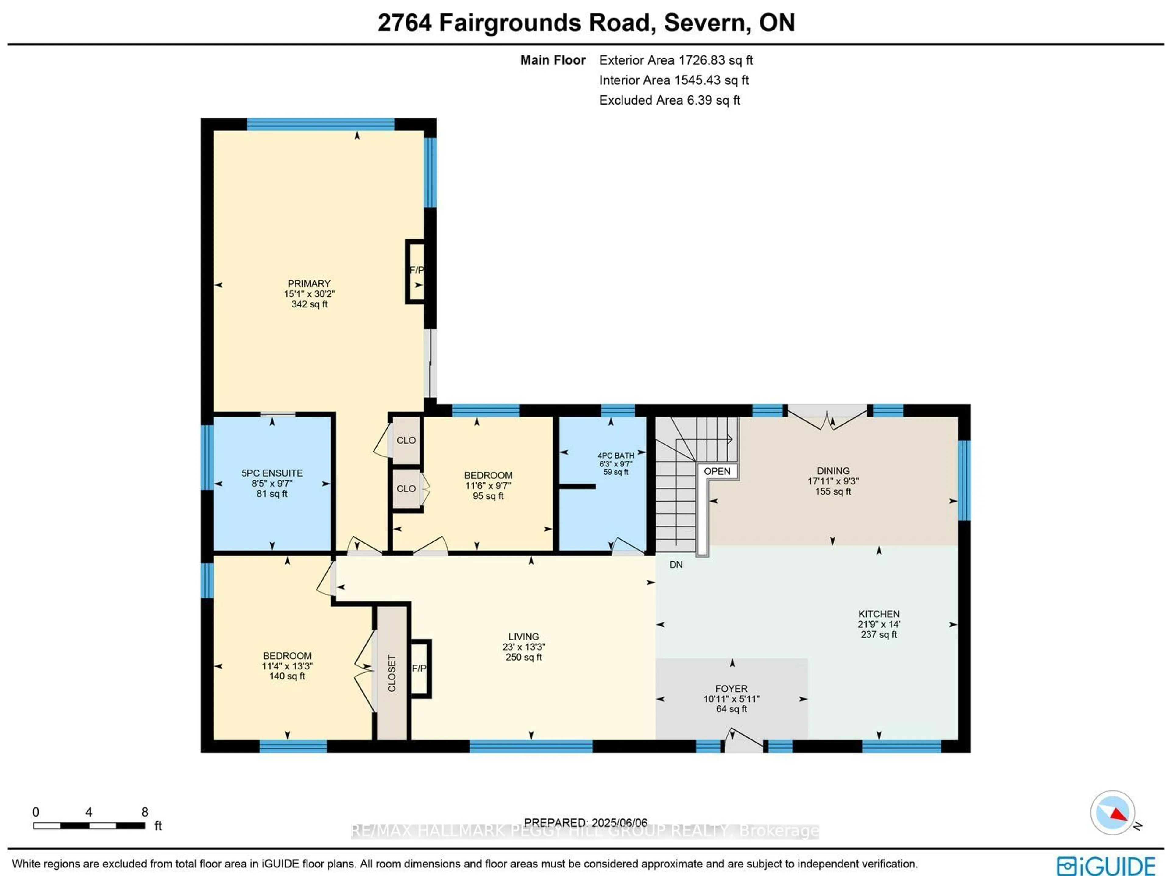 Floor plan for 2764 Fairgrounds Rd, Severn Ontario L3V 0Y2
