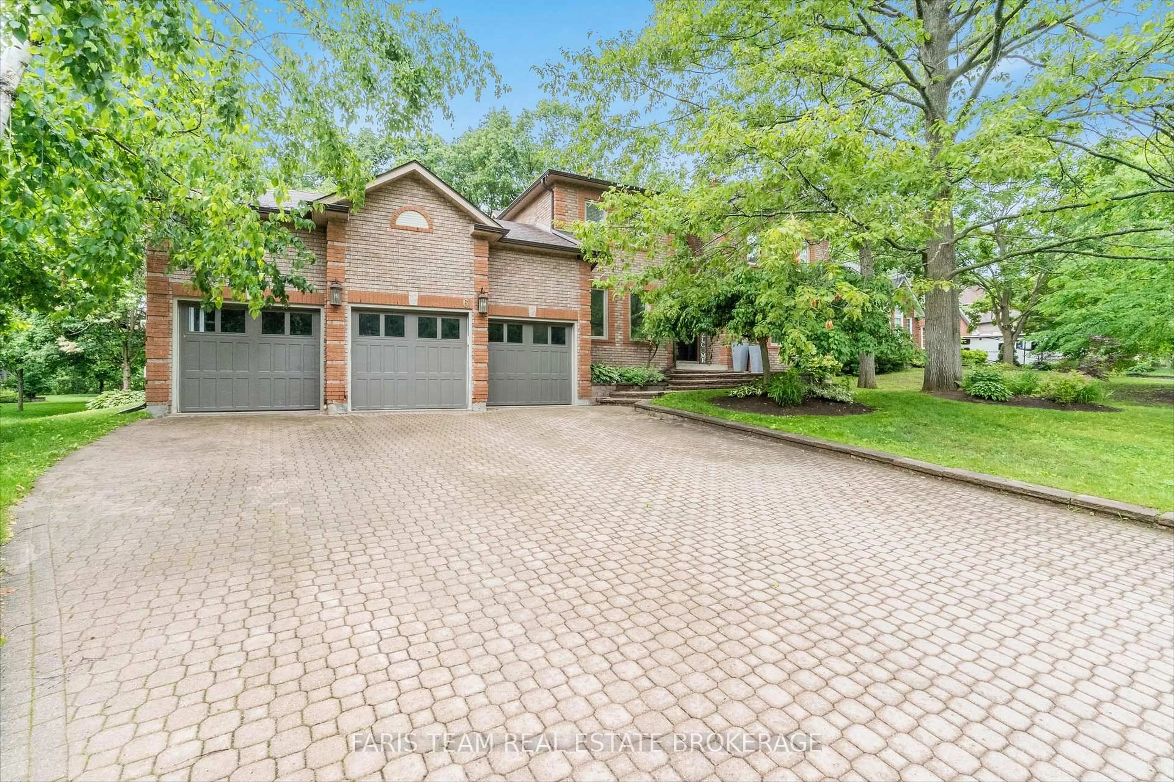 Home with brick exterior material, street for 6 Alana Dr, Springwater Ontario L9X 0S2