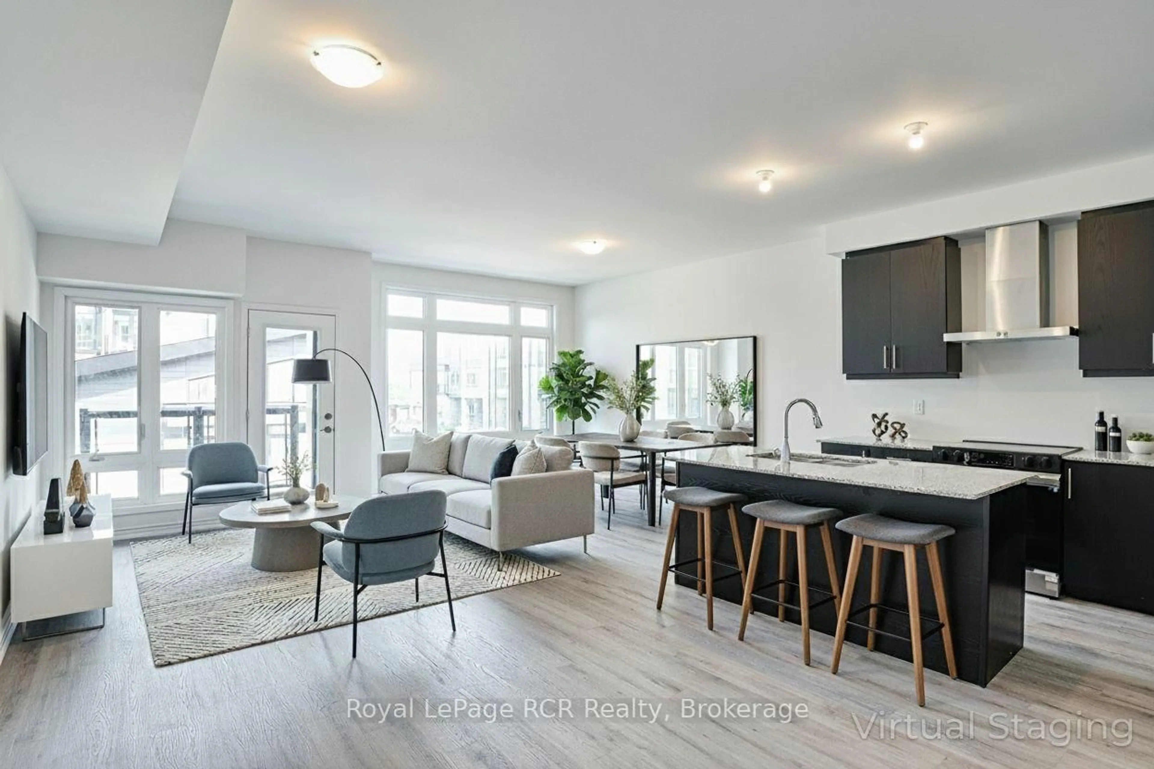 Open concept kitchen, unknown for 27 Wyn Wood Lane, Orillia Ontario L3V 8P7