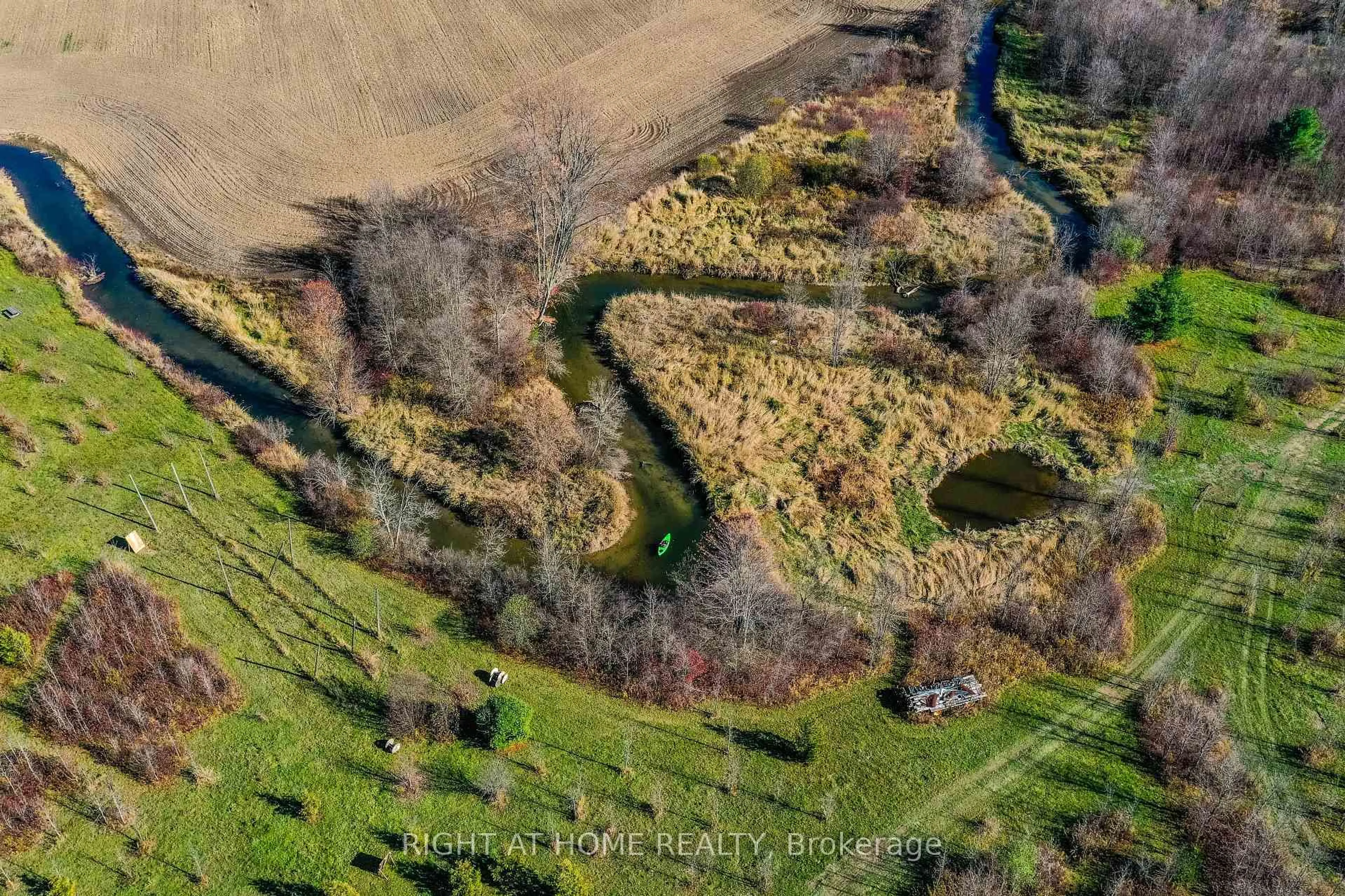 A pic from outside/outdoor area/front of a property/back of a property/a pic from drone, forest/trees view for 2293 Hampshire Mills Line, Severn Ontario L3V 6H3