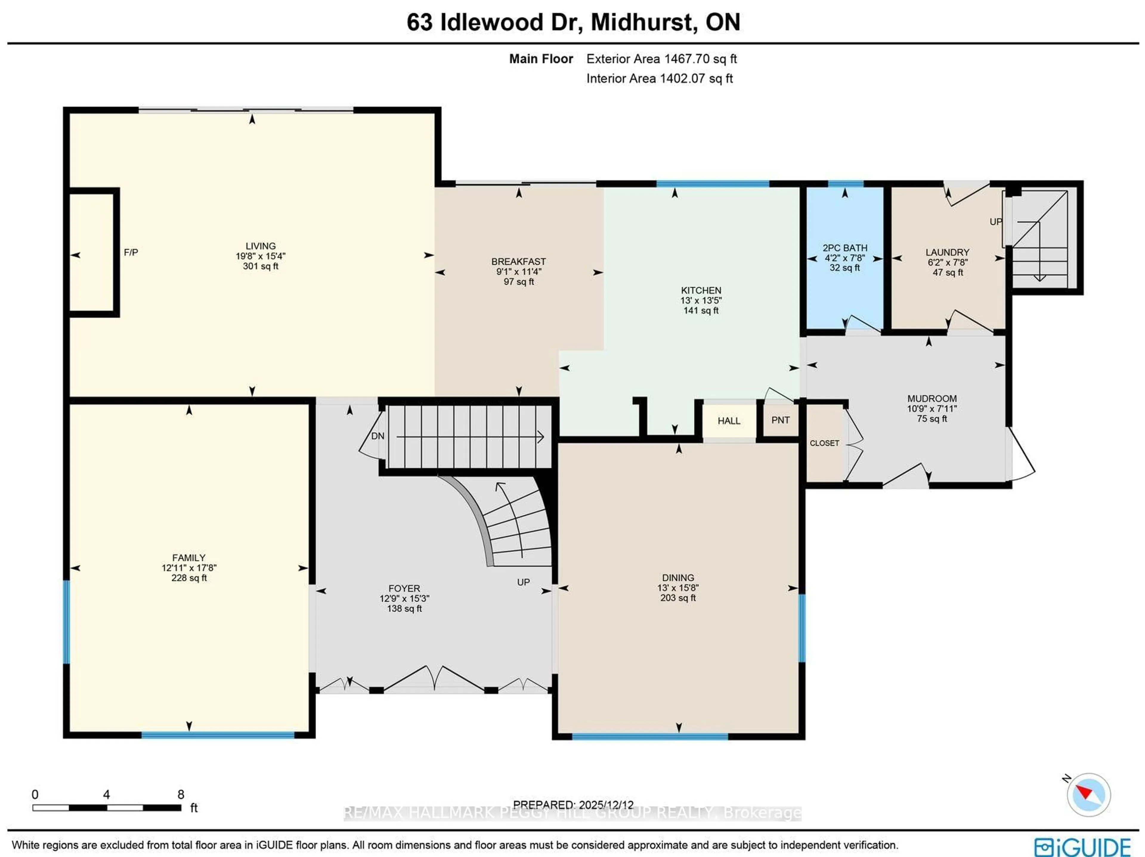 Floor plan for 63 Idlewood Dr, Springwater Ontario L9X 0P5