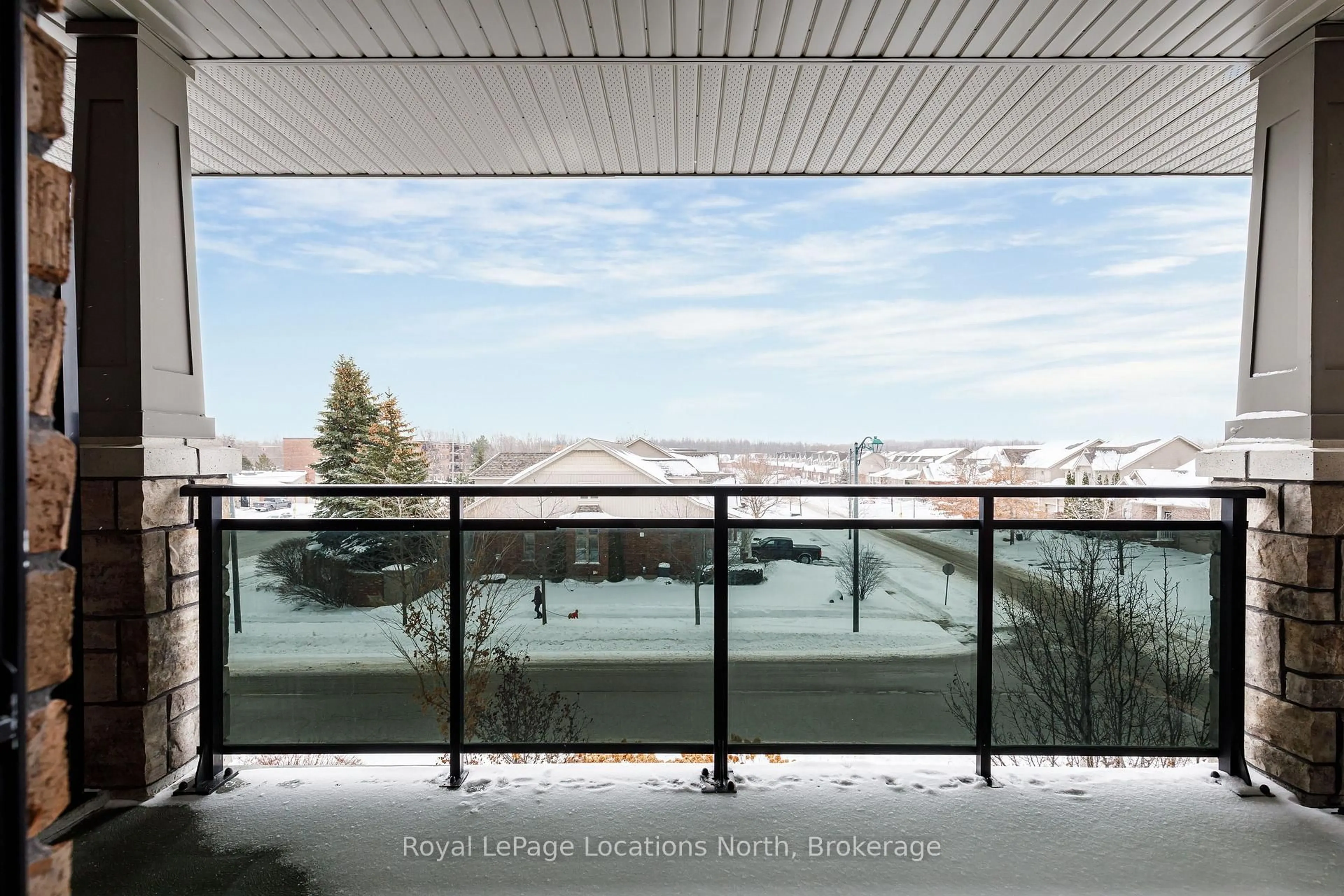 Balcony in the apartment, unknown for 1 Chamberlain Cres #303, Collingwood Ontario L9Y 0X7