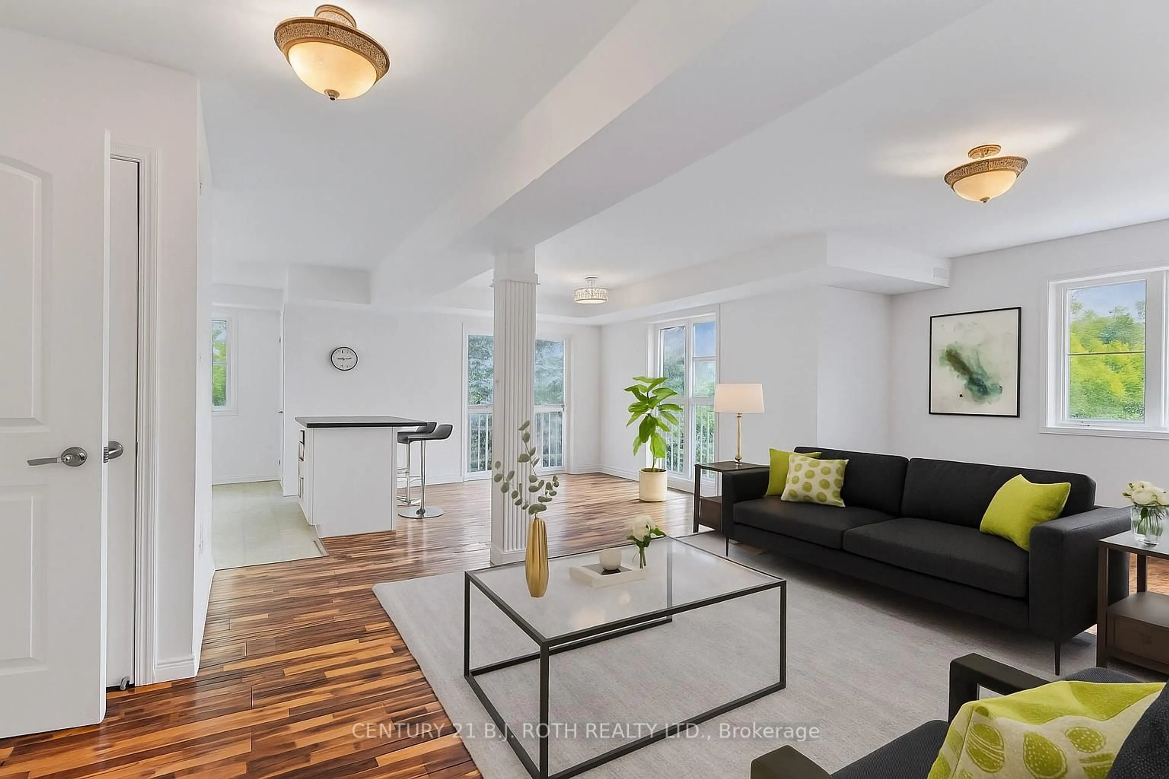 Living room with furniture, unknown for 13 Cheltenham Rd #7, Barrie Ontario L4M 0E7