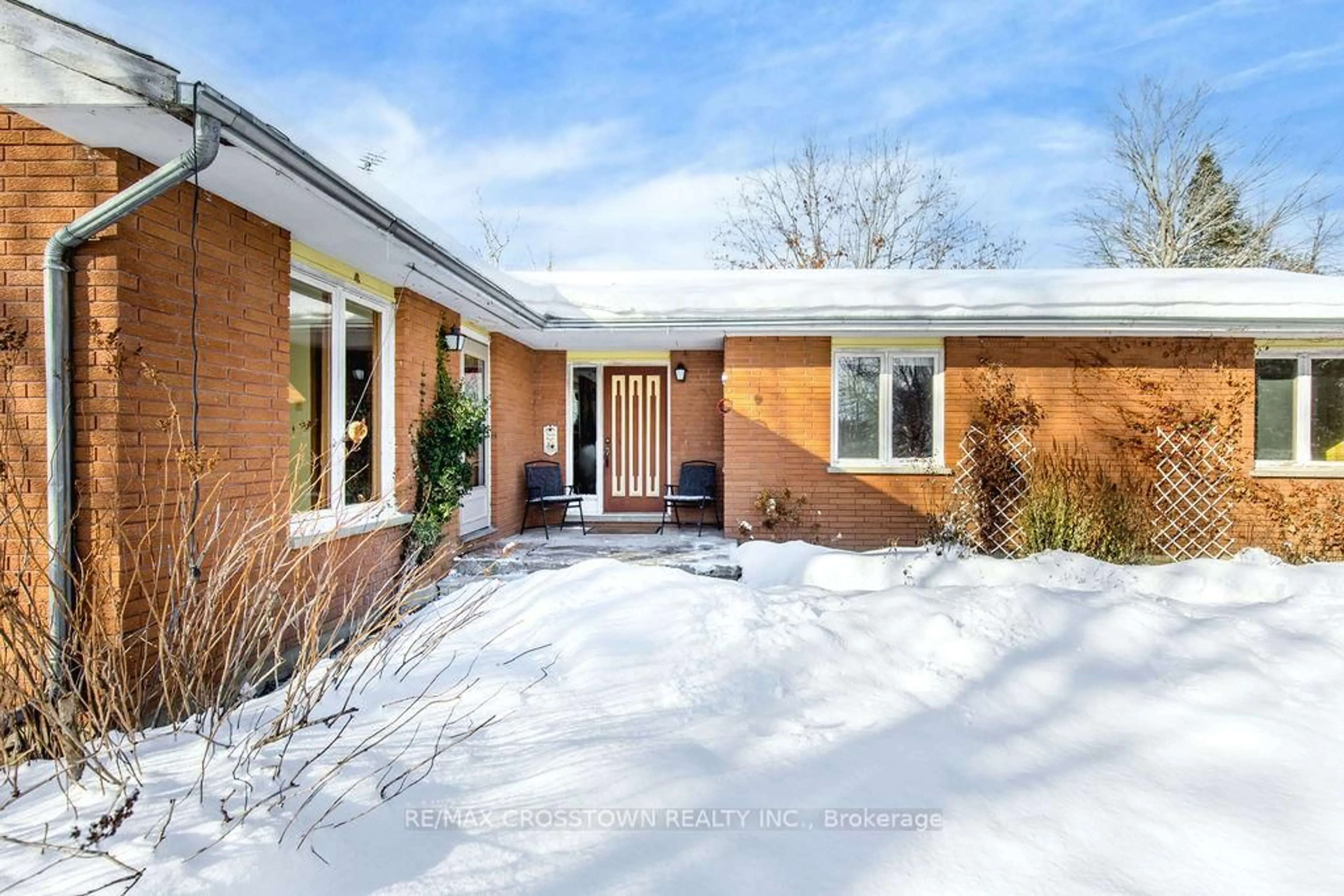 Home with brick exterior material, street for 12036 County Rd 27, Springwater Ontario L9X 0M1