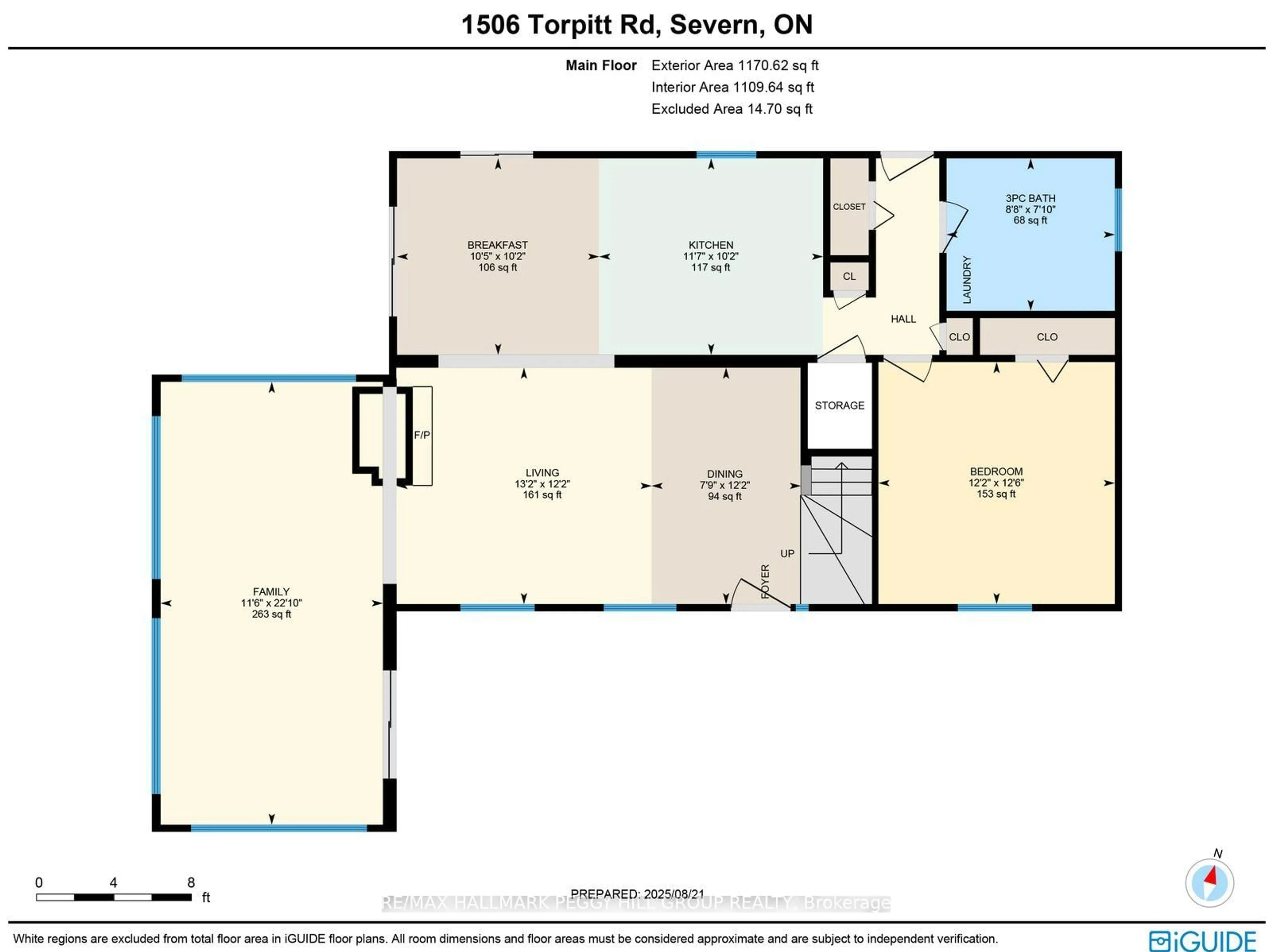 Floor plan for 1506 Torpitt Rd, Severn Ontario P0E 1N0