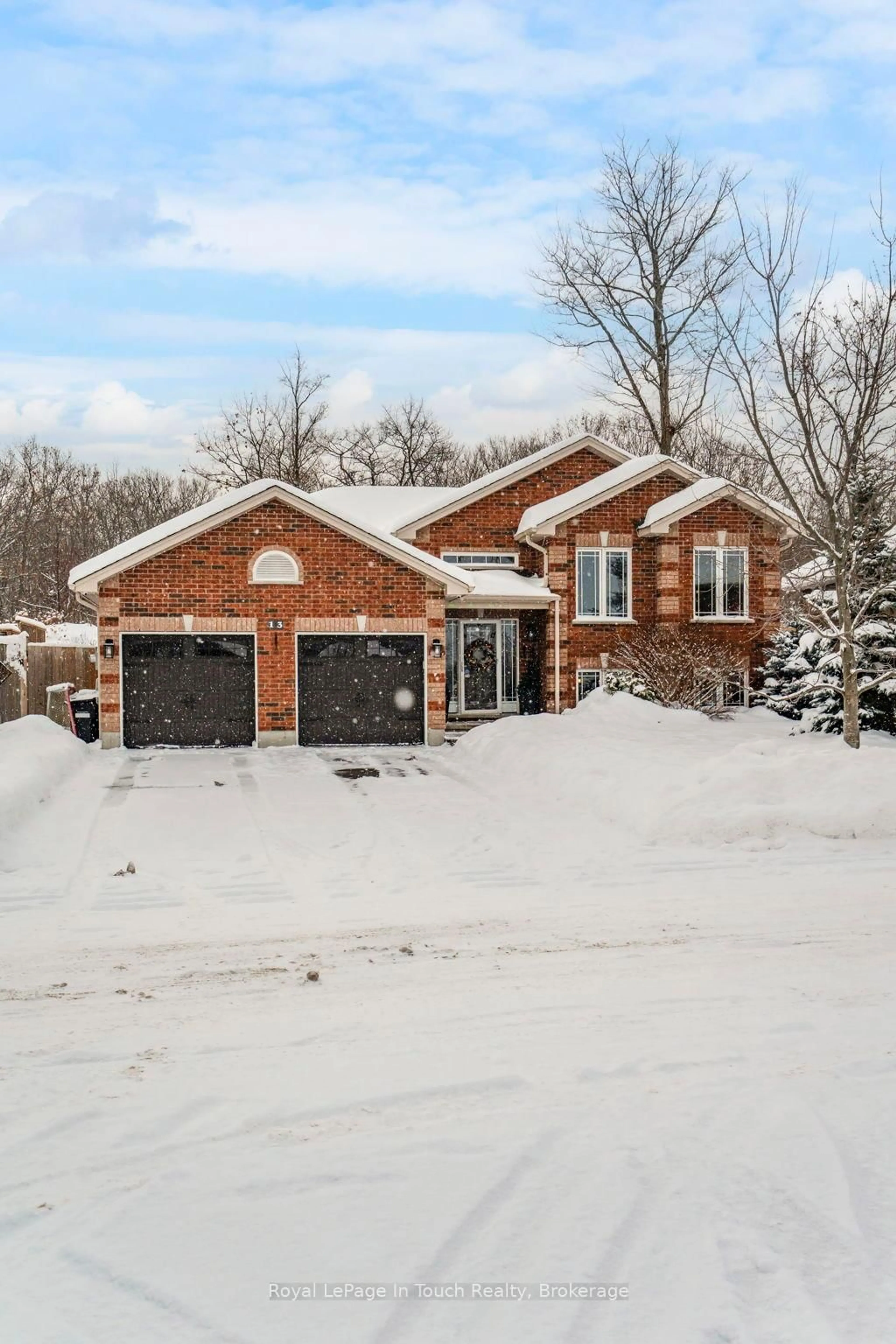 Home with brick exterior material, street for 13 Hunter Ave, Tay Ontario L0K 2A0