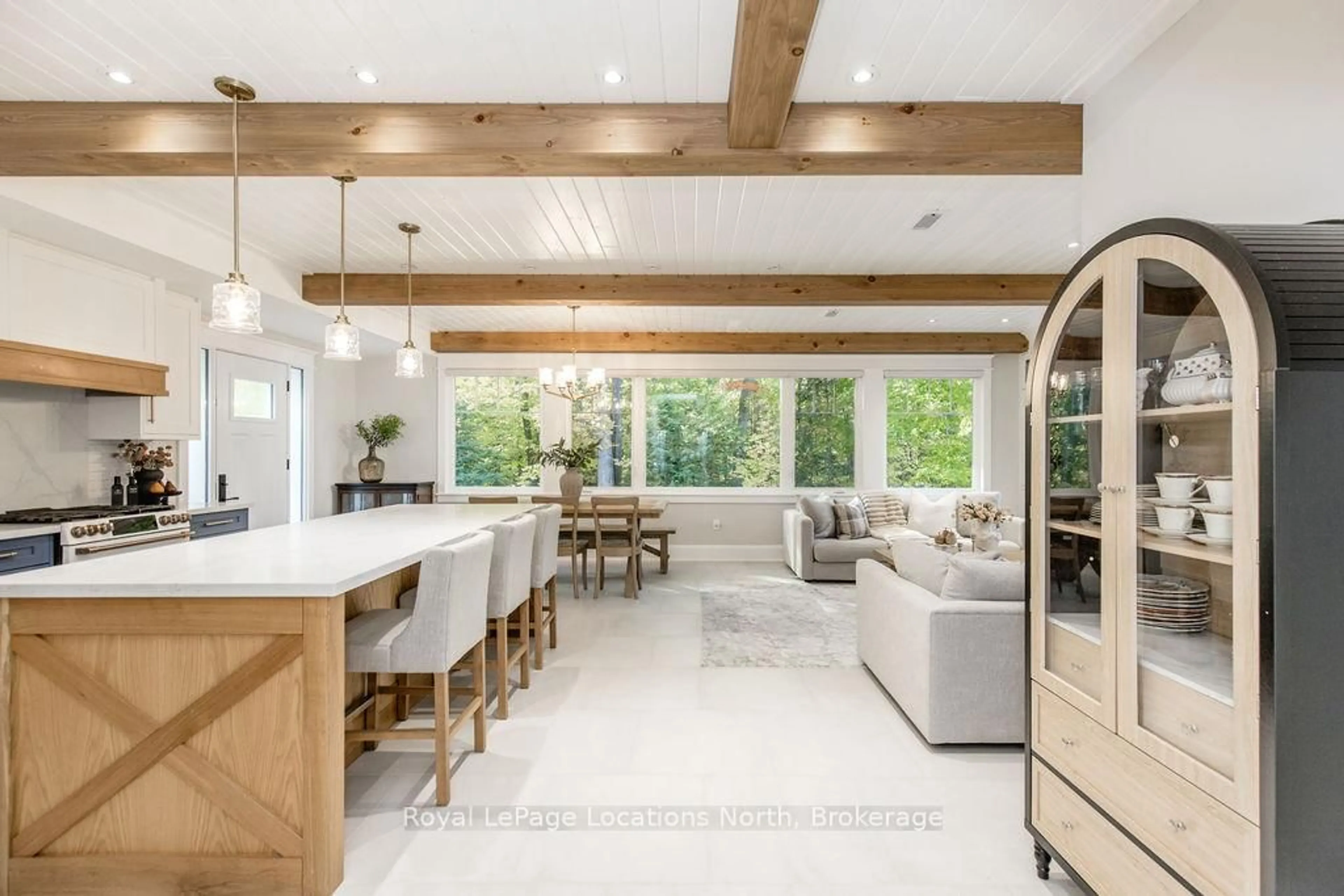 Open concept kitchen, unknown for 545 Oxbow Park Dr, Wasaga Beach Ontario L9Z 2T9