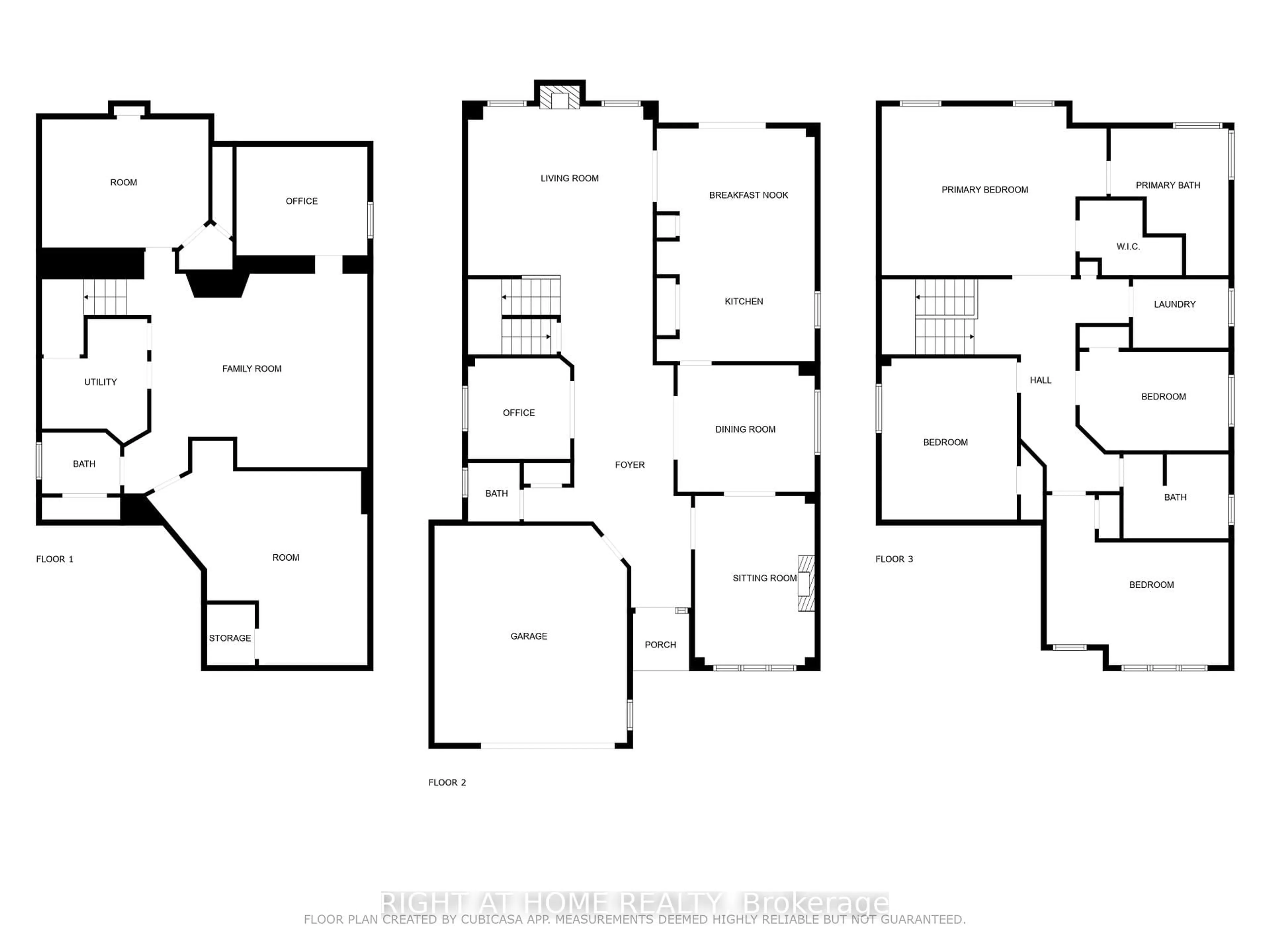 Floor plan for 59 Kingsridge Rd, Barrie Ontario L4N 8V2
