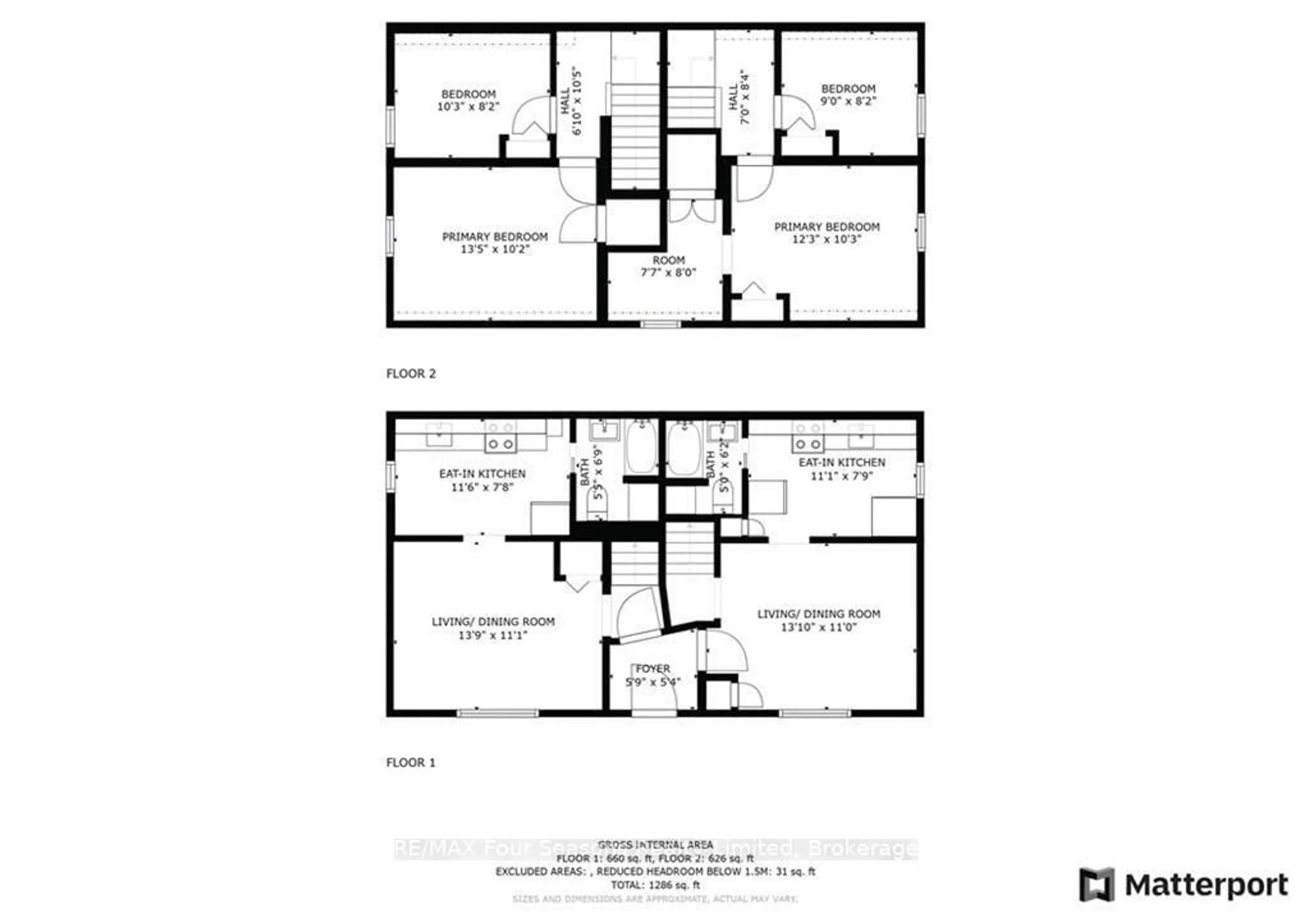 Floor plan for 393 Second St, Collingwood Ontario L9Y 1G9