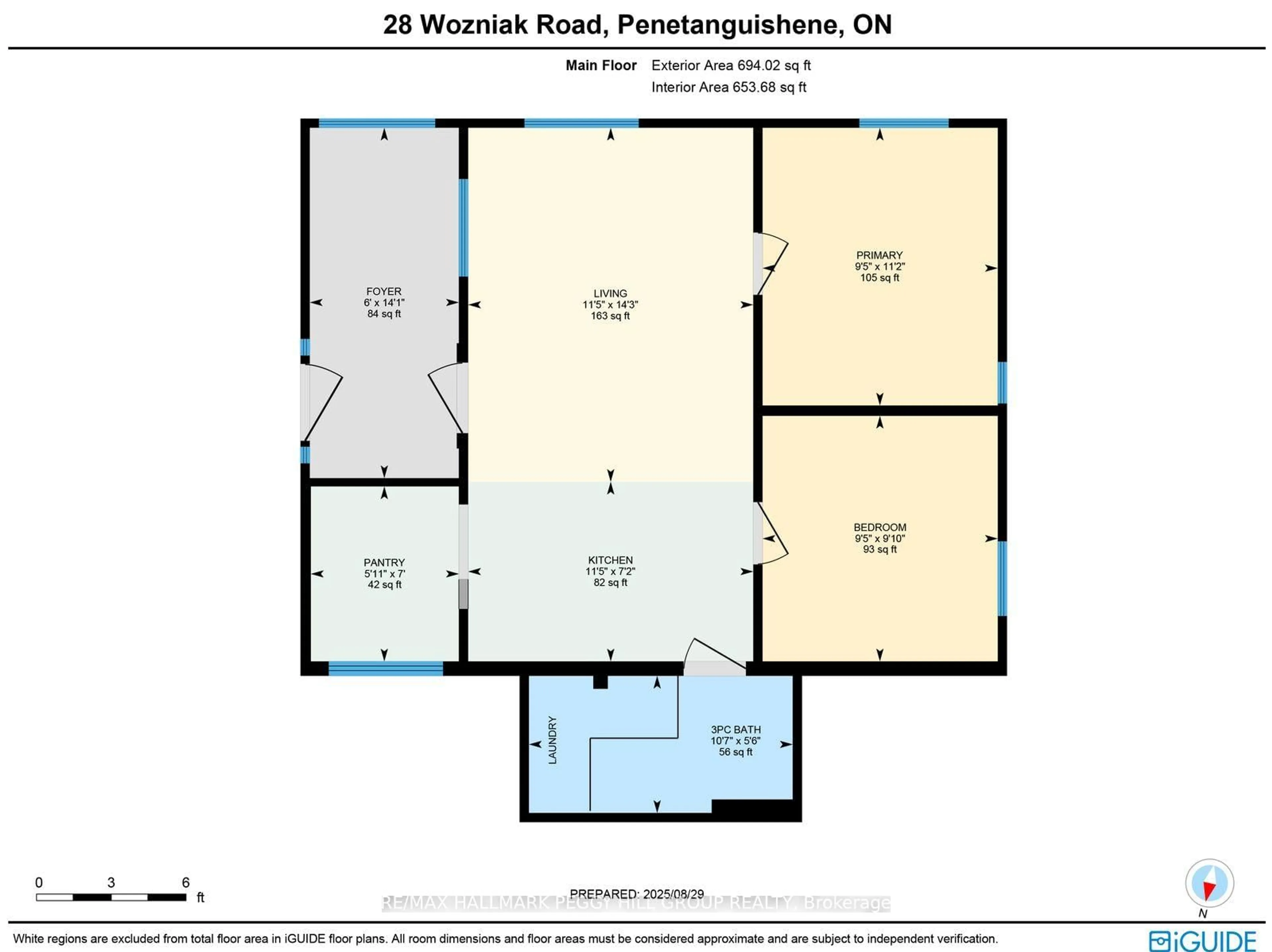 Floor plan for 28 Wozniak Rd, Penetanguishene Ontario L9M 1W5