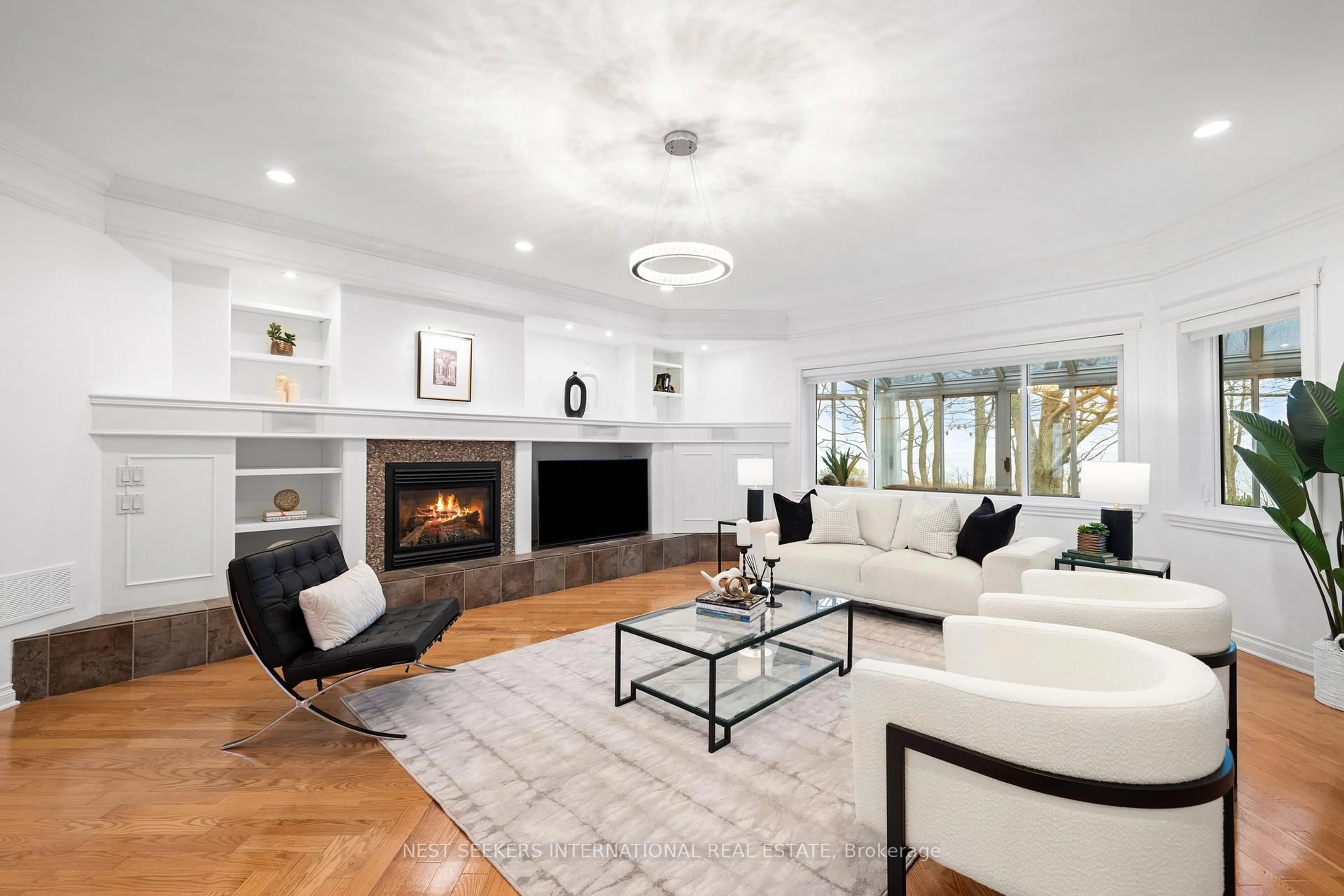 Living room with furniture, unknown for 20 Tiny Beaches Rd, Tiny Ontario L0L 2J0