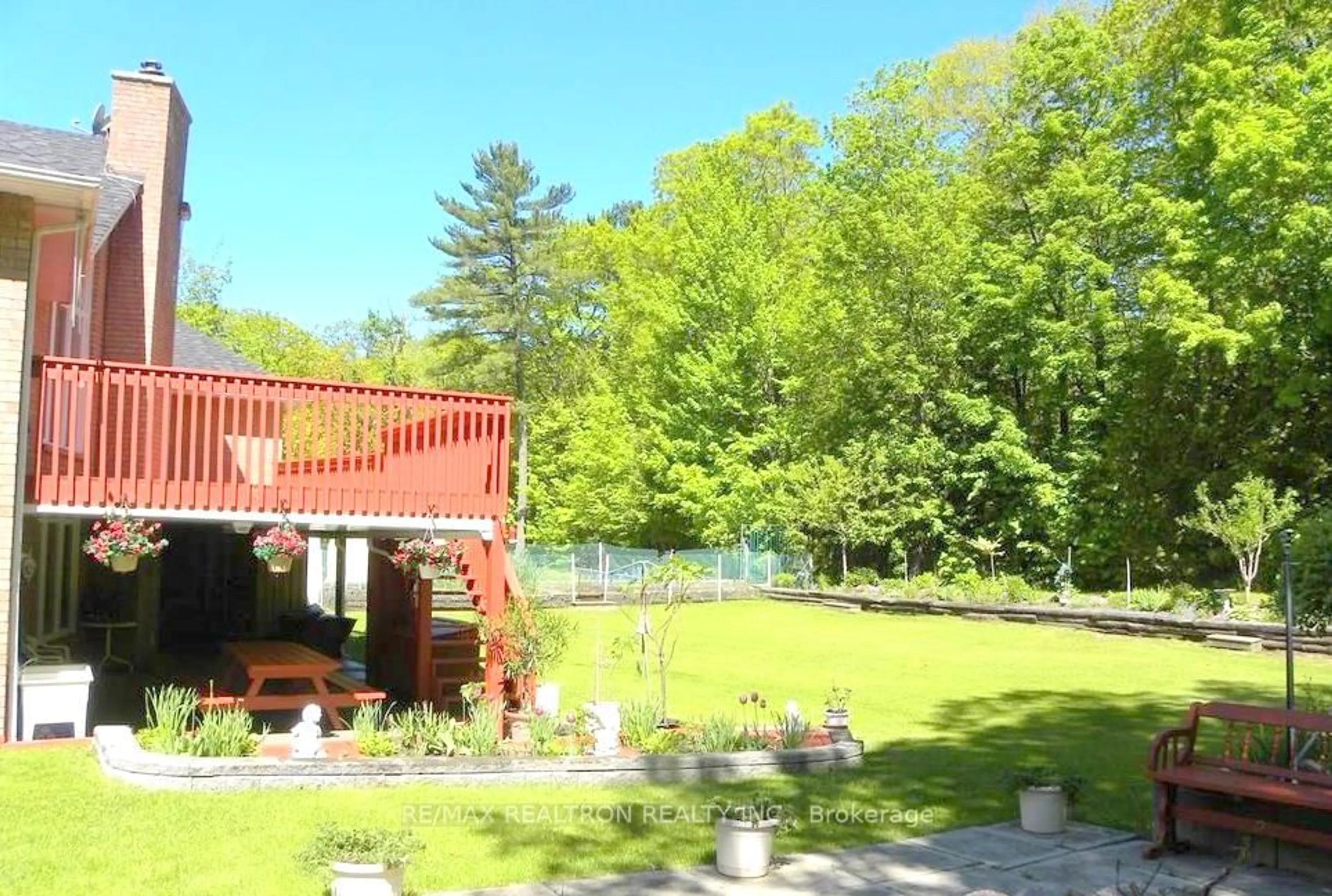 Patio, water/lake/river/ocean view for 43 Staglir Dr, Tiny Ontario L9M 0H2