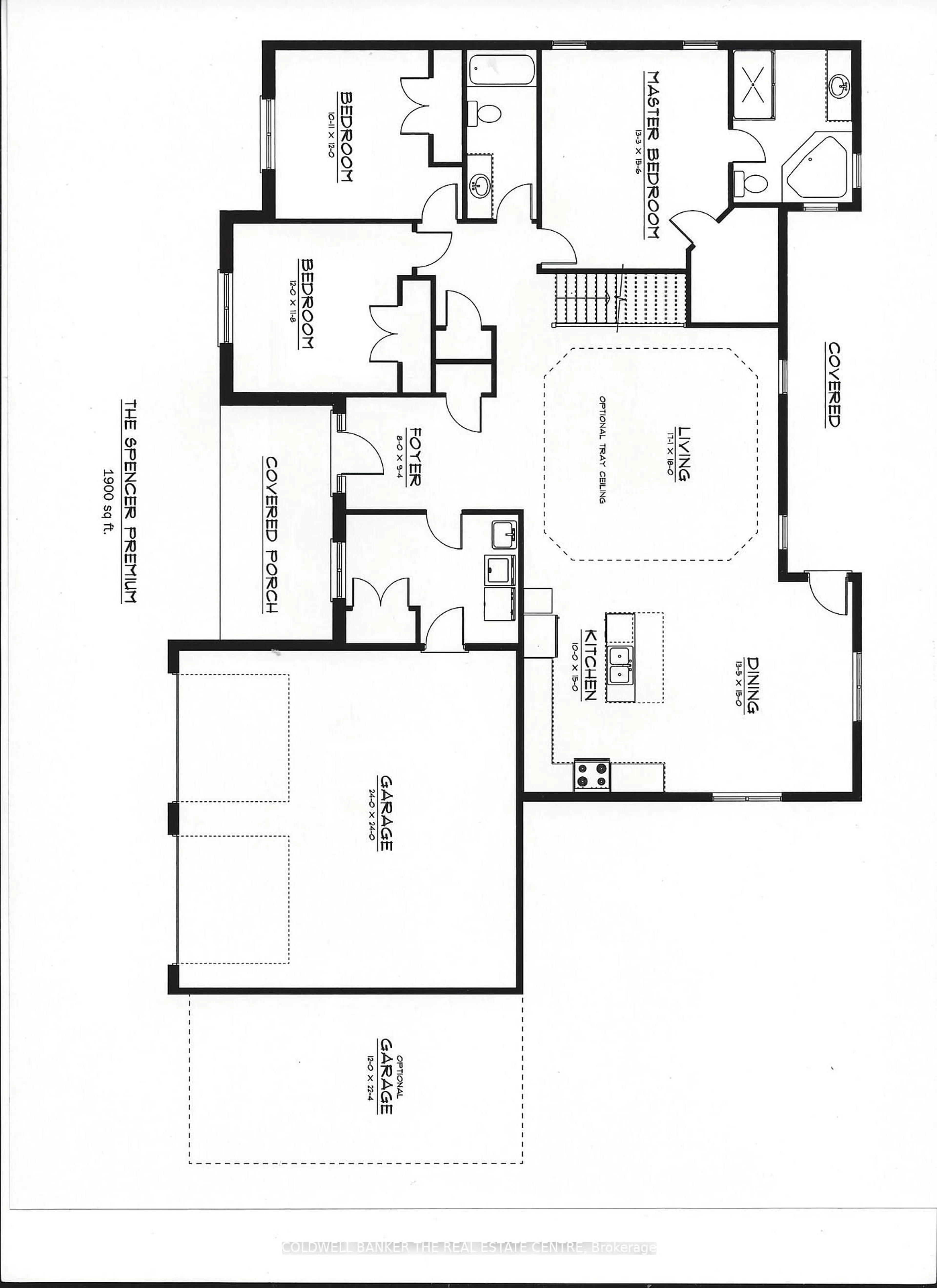 Floor plan for 19 Cheslock Cres, Oro-Medonte Ontario L3V 8N8