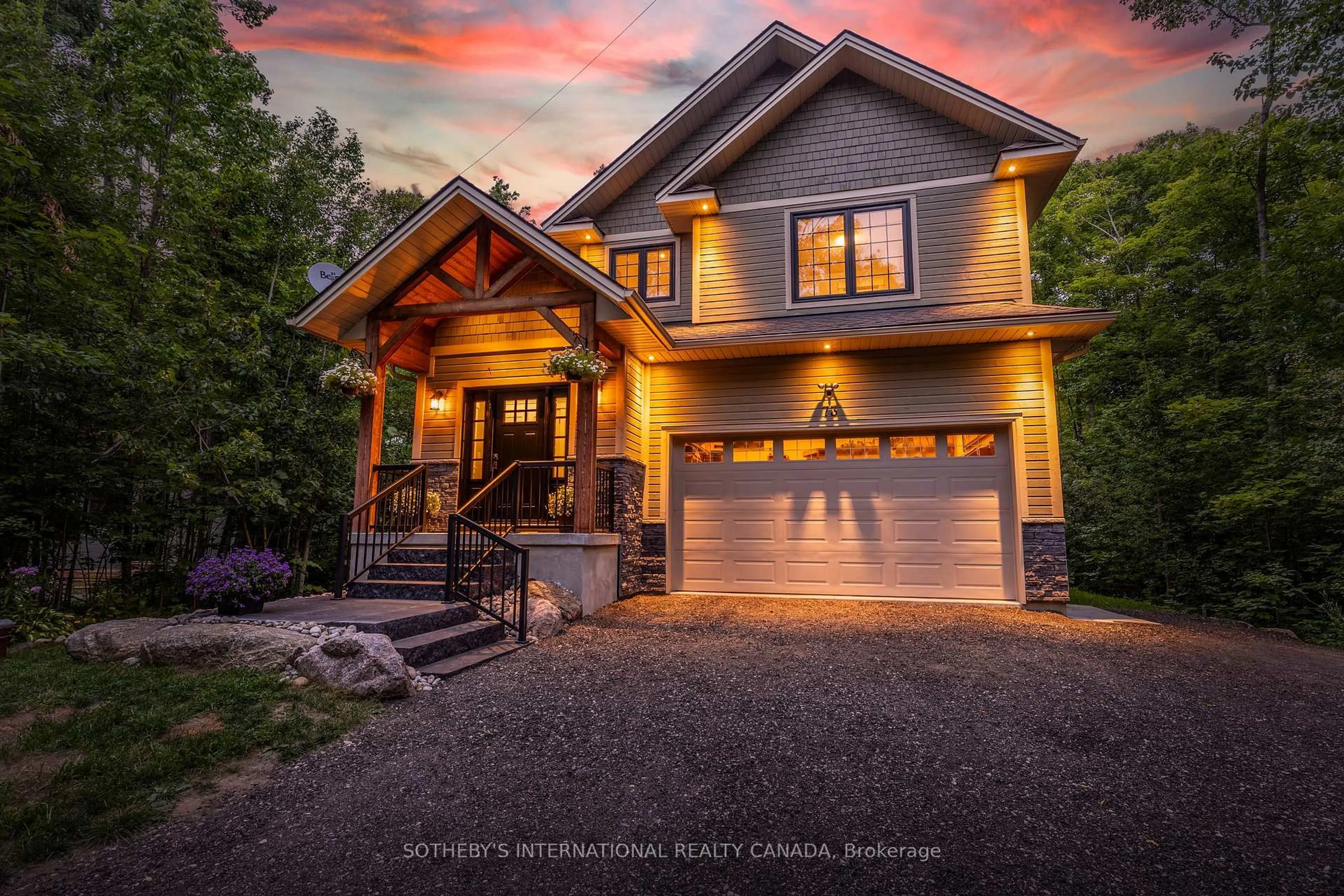 Home with brick exterior material, street for 73 Wozniak Rd, Penetanguishene Ontario L9M 1W6