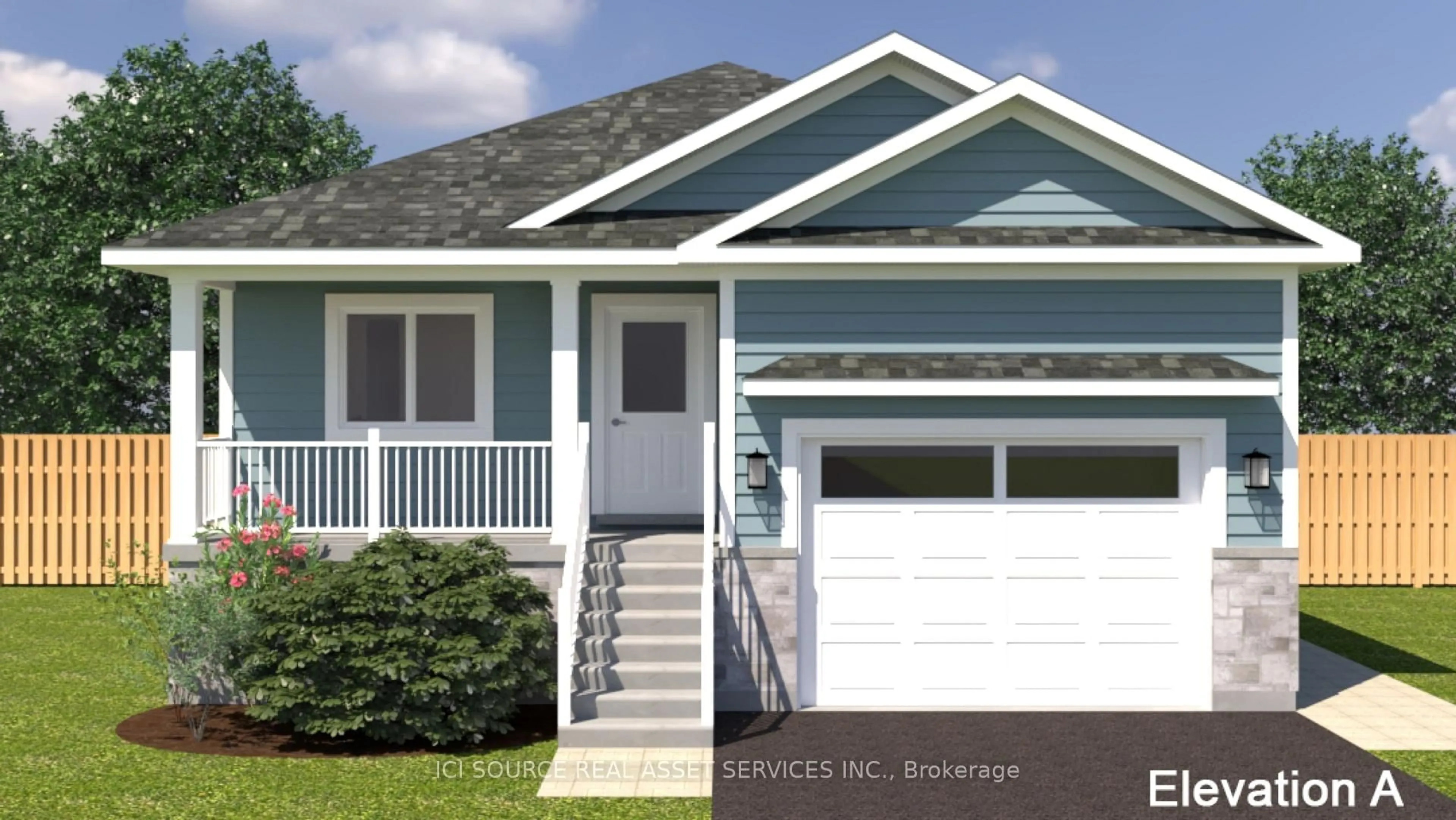 Home with vinyl exterior material, street for 132 58th St, Wasaga Beach Ontario L9Z 2Z1