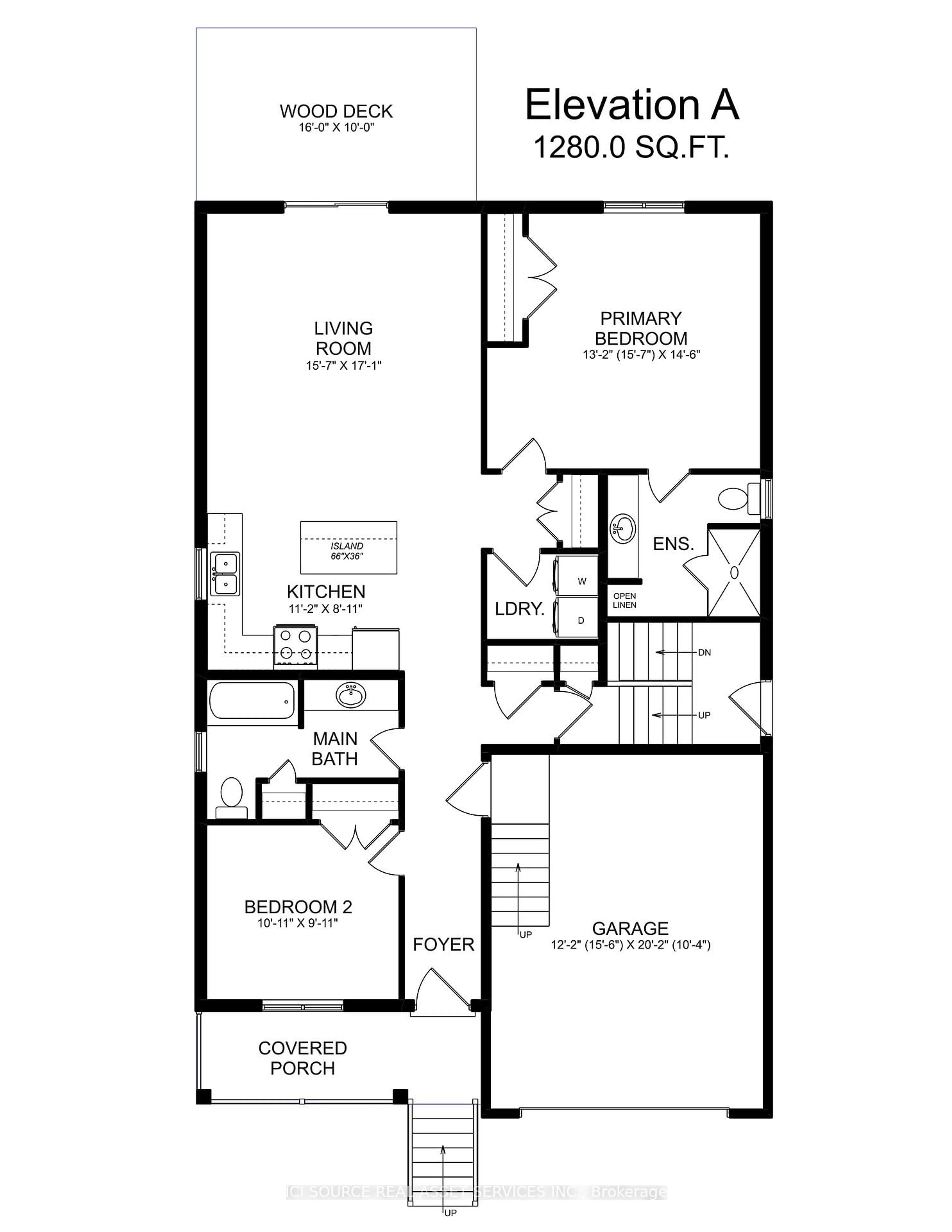 Floor plan for 132 58th St, Wasaga Beach Ontario L9Z 2Z1