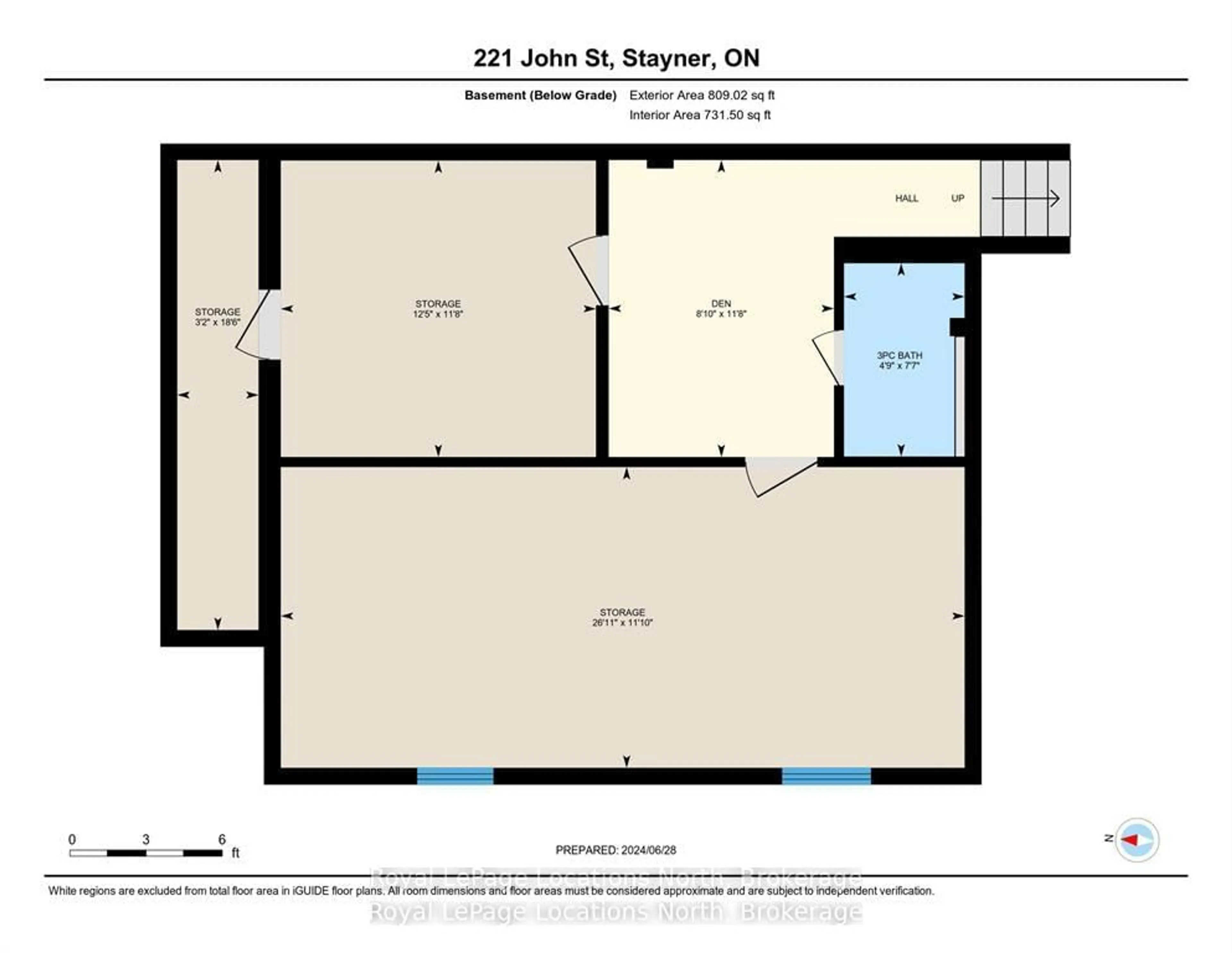 Floor plan for 221 John St, Clearview Ontario L0M 1S0