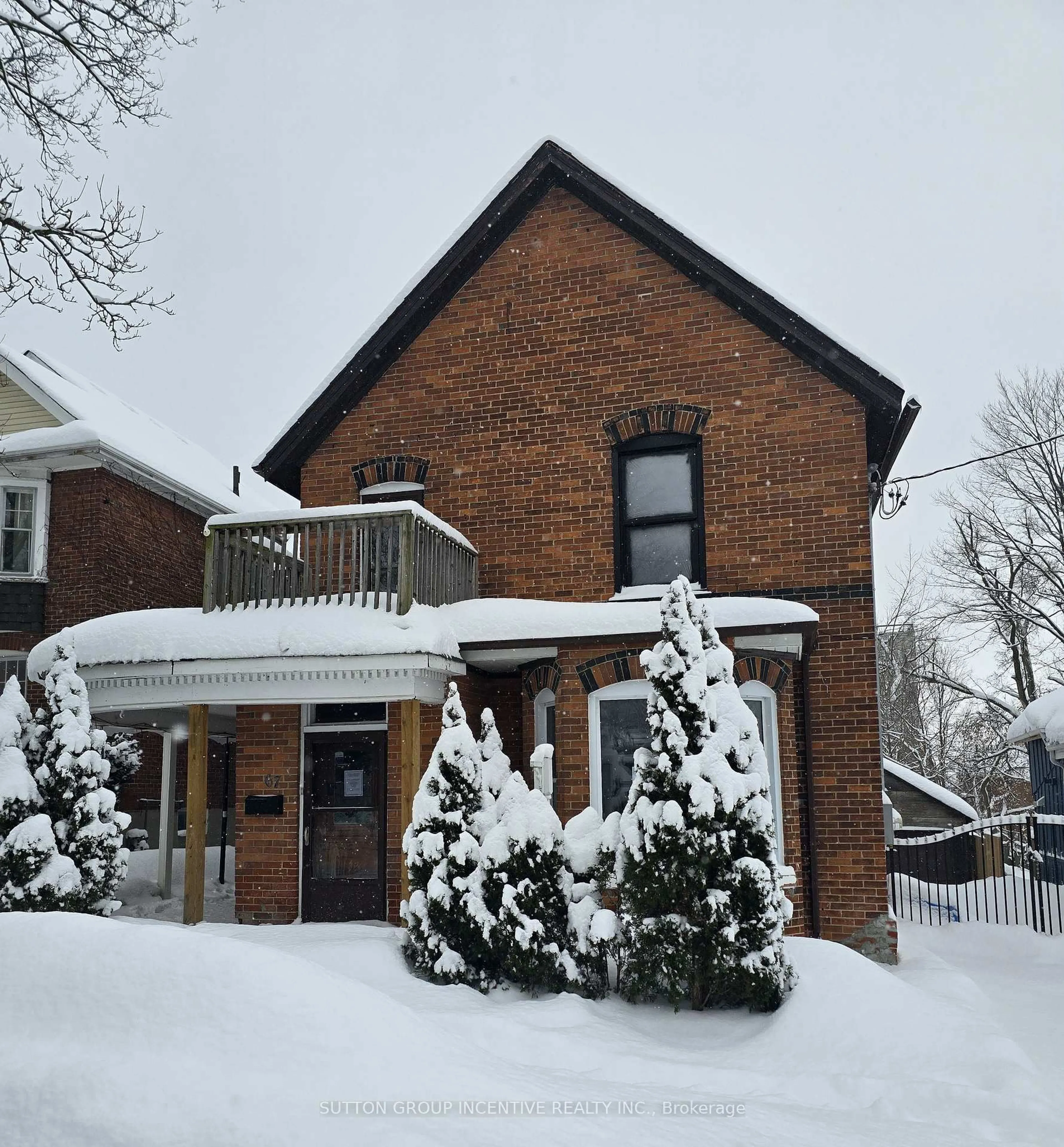 Home with brick exterior material, street for 67 Mcdonald St, Barrie Ontario L4M 1P4