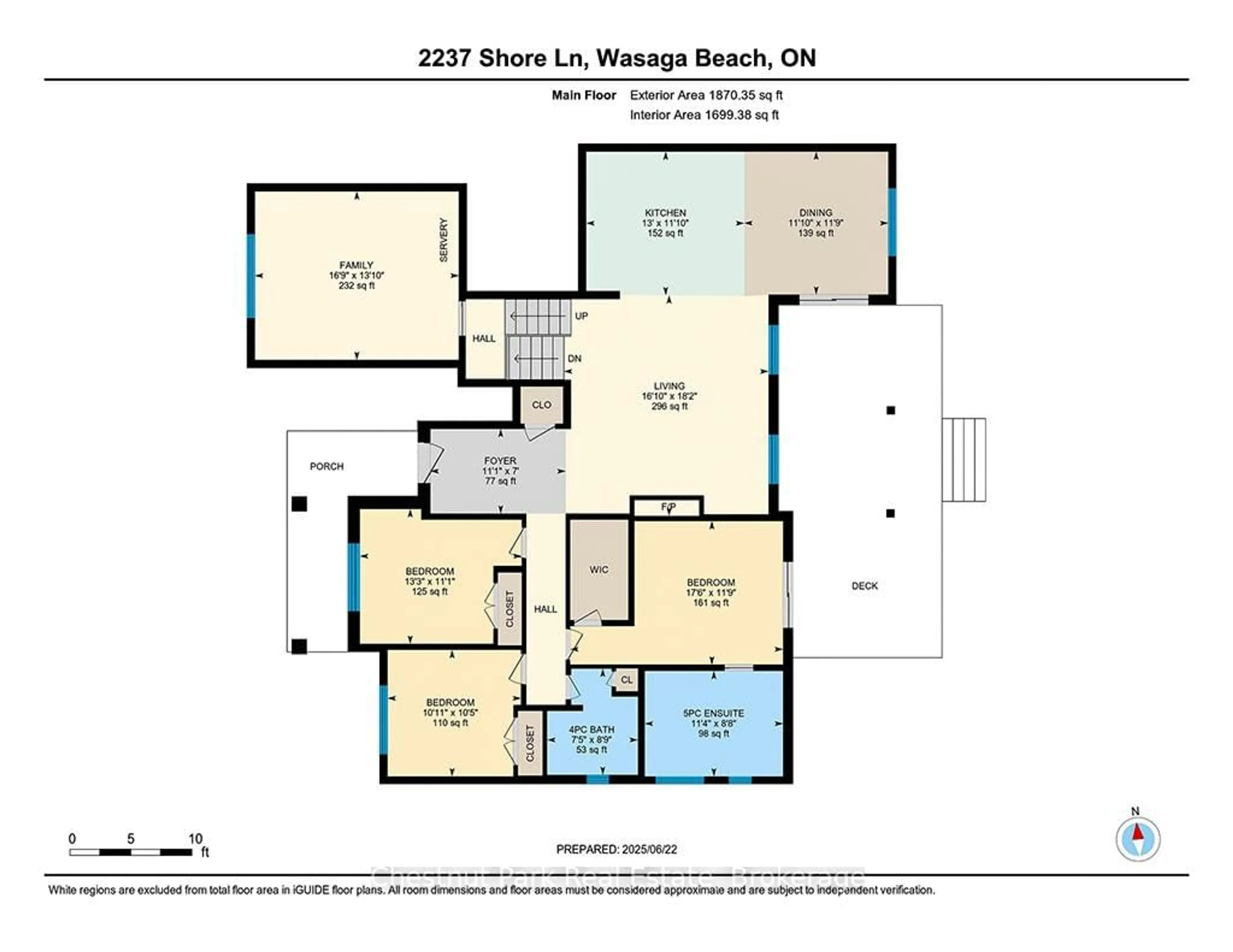 Floor plan for 2237 Shore Lane, Wasaga Beach Ontario L9Y 2X7