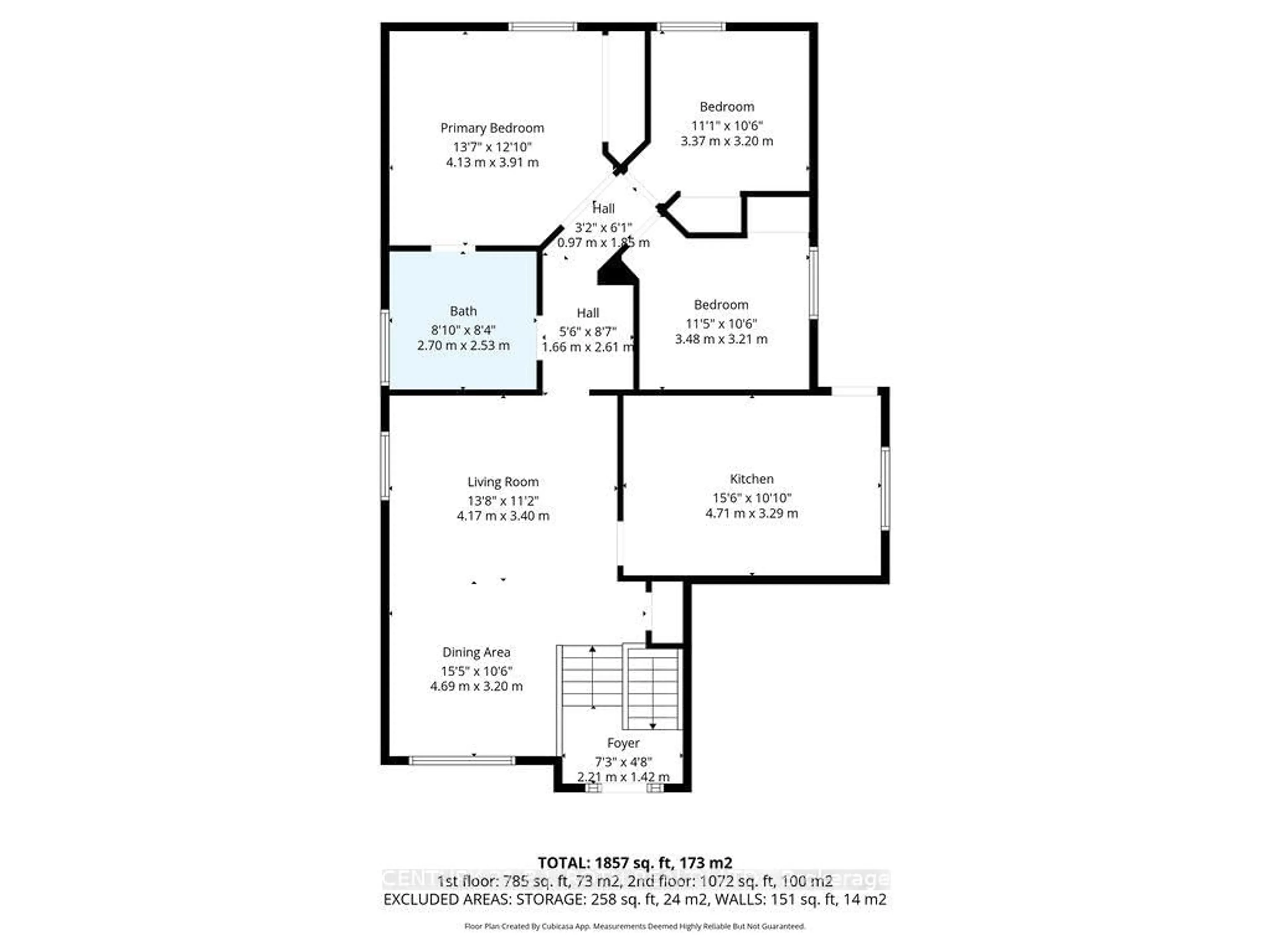 Floor plan for 60 LEGGOTT Ave, Barrie Ontario L4N 8B1