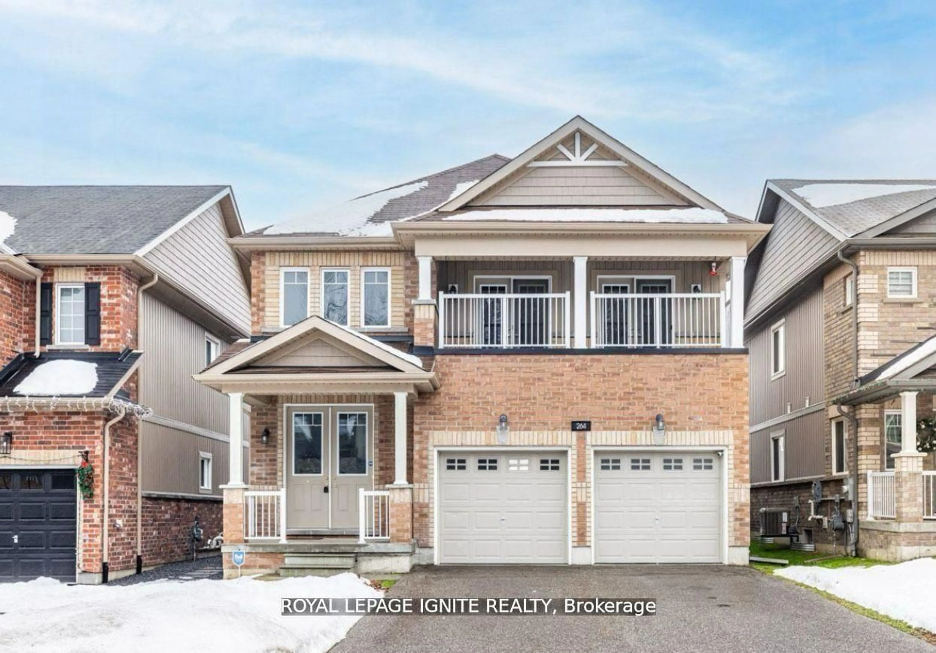 Home with brick exterior material, street for 264 Diana Dr, Orillia Ontario L3V 0E2