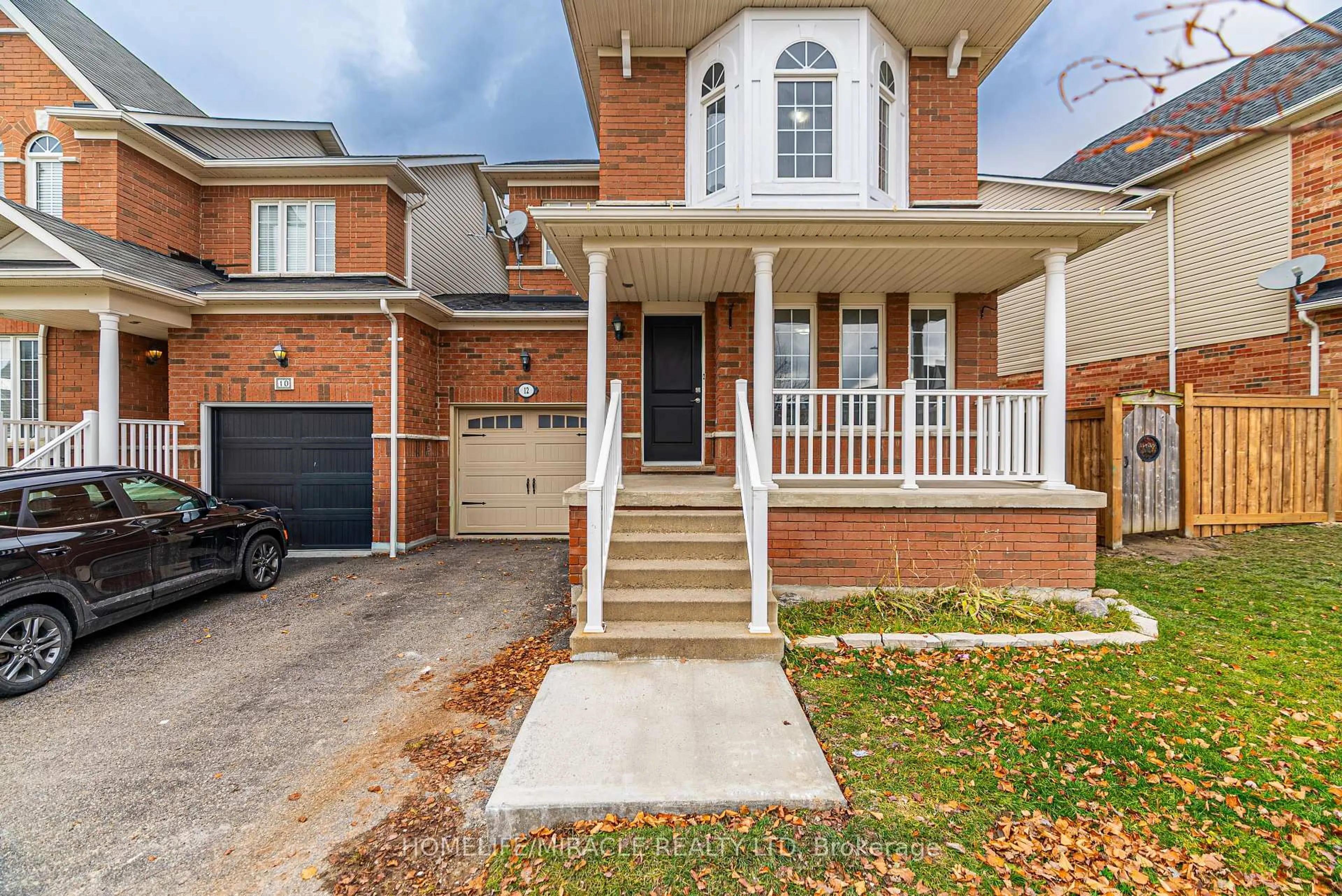 Home with brick exterior material, street for 12 Diana Way, Barrie Ontario L4M 7H2