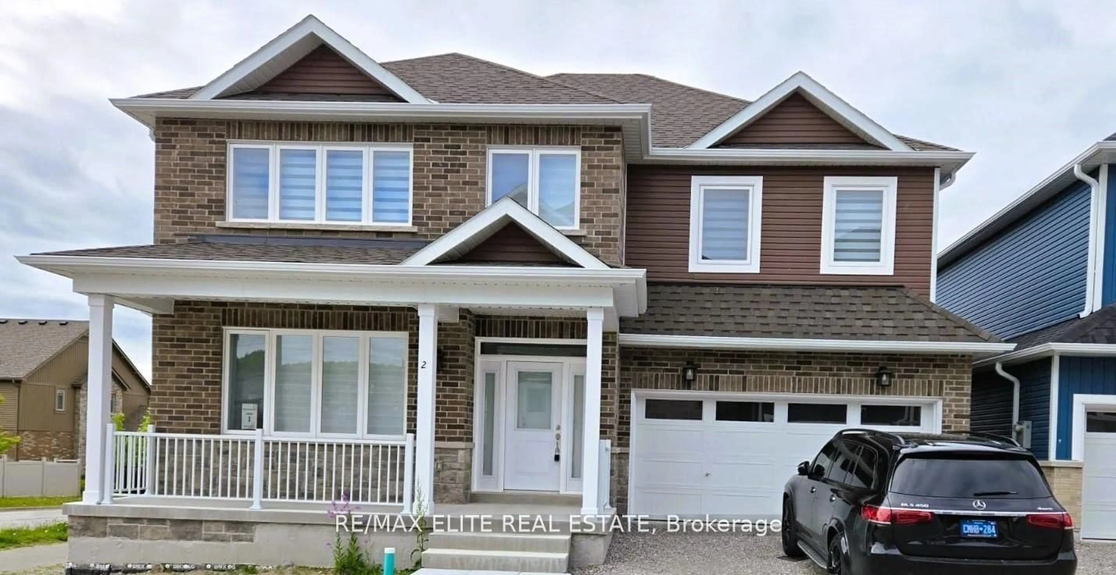 Home with brick exterior material, street for lot 5 Hampton Lane, Barrie Ontario L4N 6H2