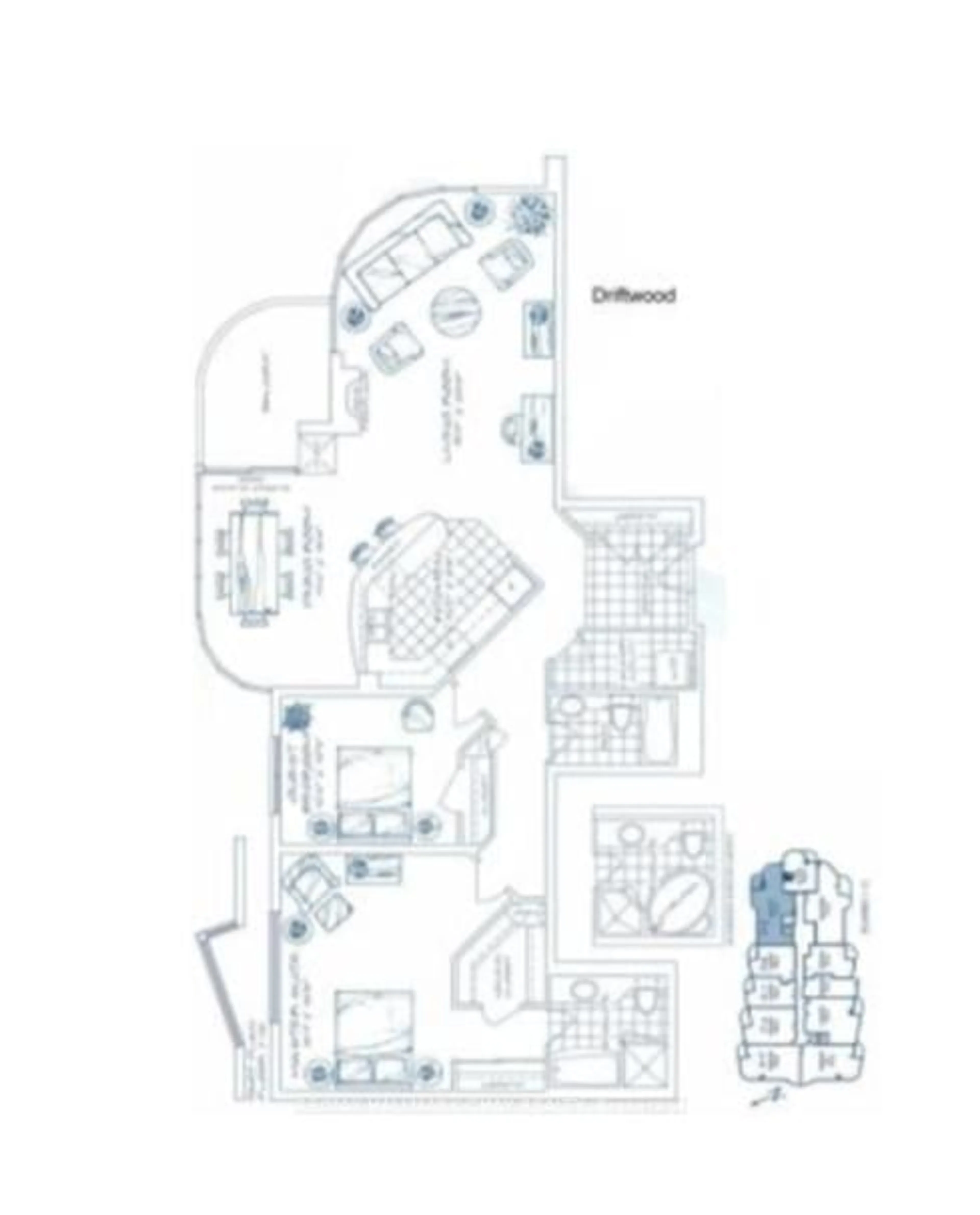 Floor plan for 2 Toronto St #509, Barrie Ontario L4N 9R2