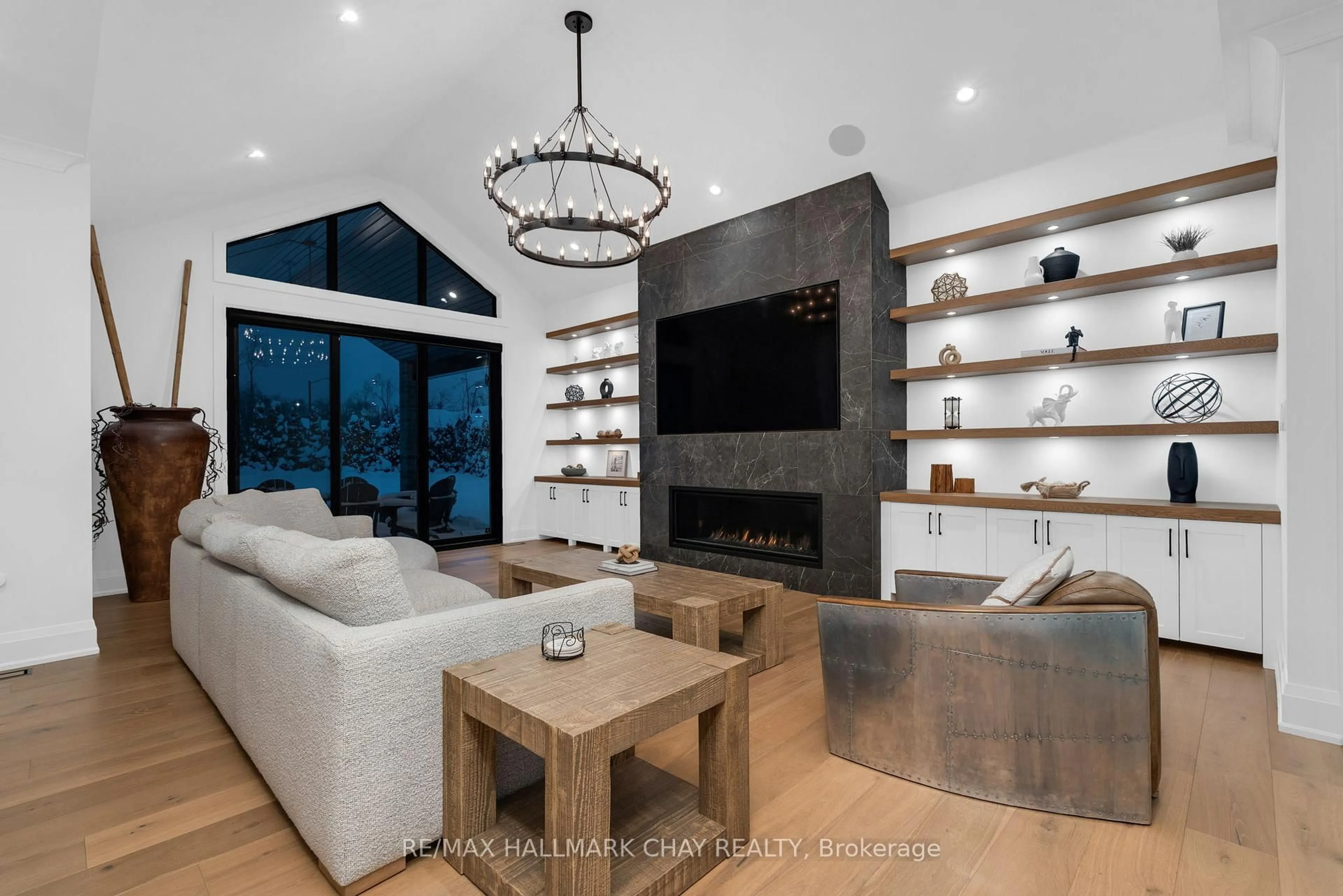 Living room with furniture, unknown for 1 Morrison Pl, Springwater Ontario L9X 2A6