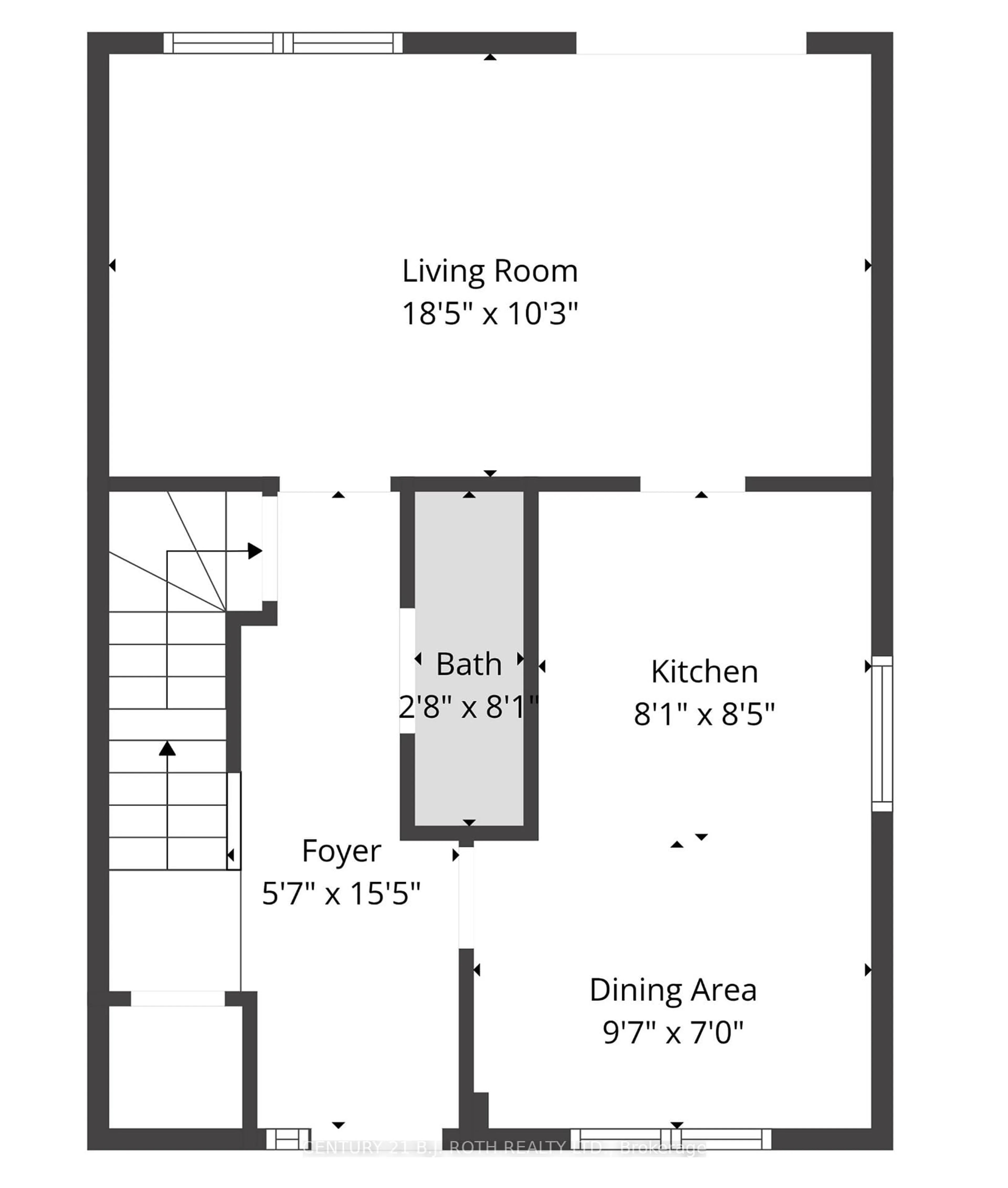 Floor plan for 27 GOLDS Cres, Barrie Ontario L4N 8R5