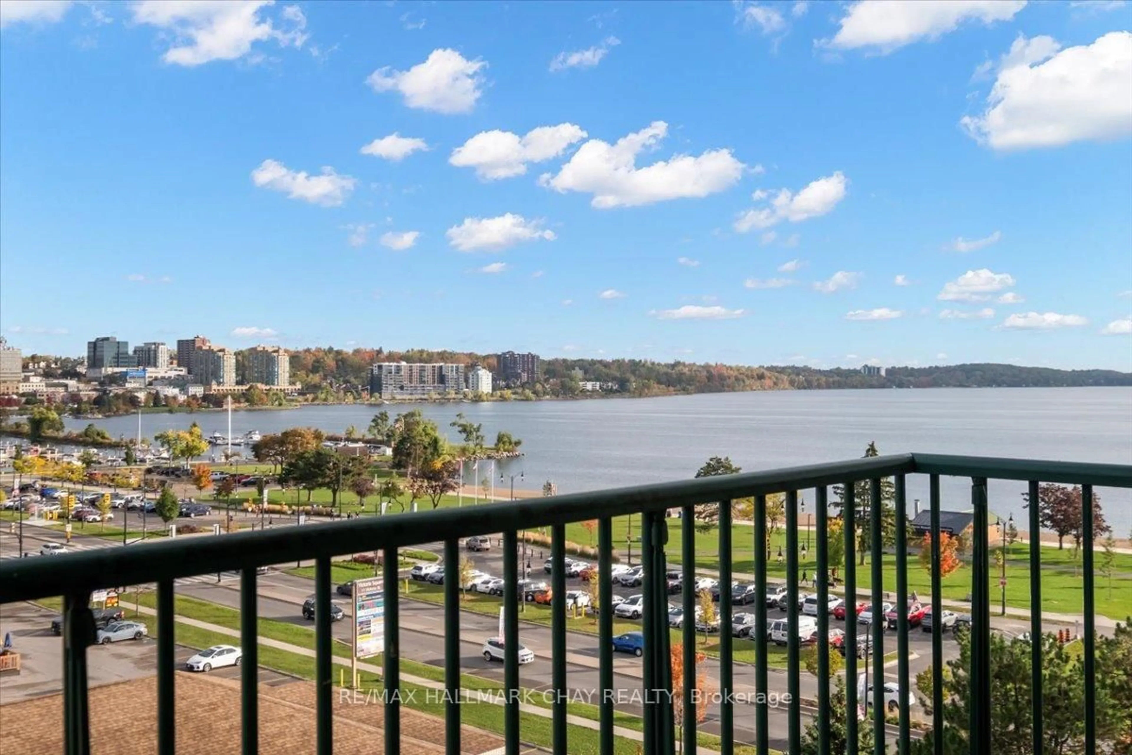 Patio, water/lake/river/ocean view for 65 Ellen St #602, Barrie Ontario L4N 3A5