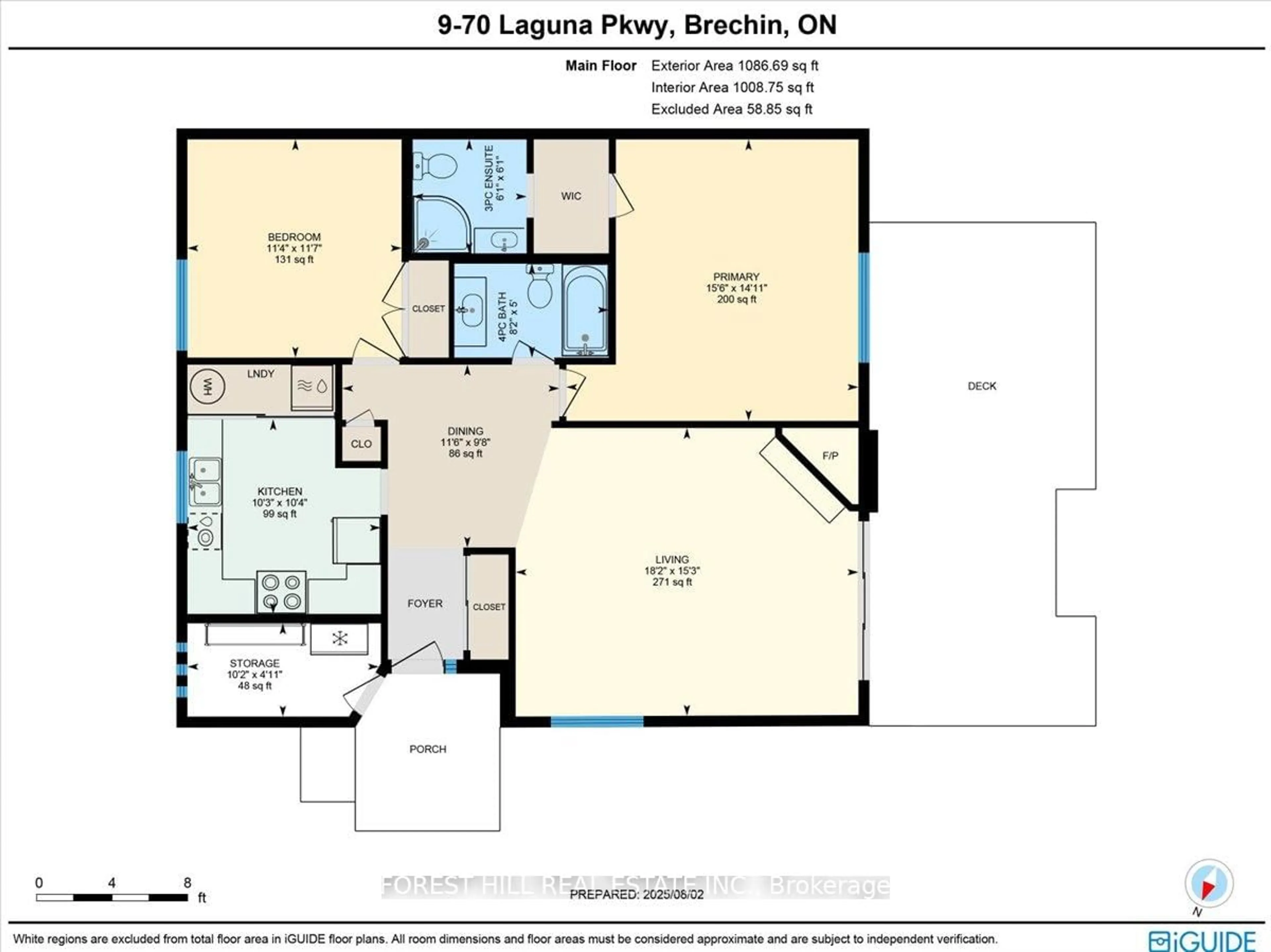 Floor plan for 70 Laguna Pkwy #9, Ramara Ontario L0K 1B0