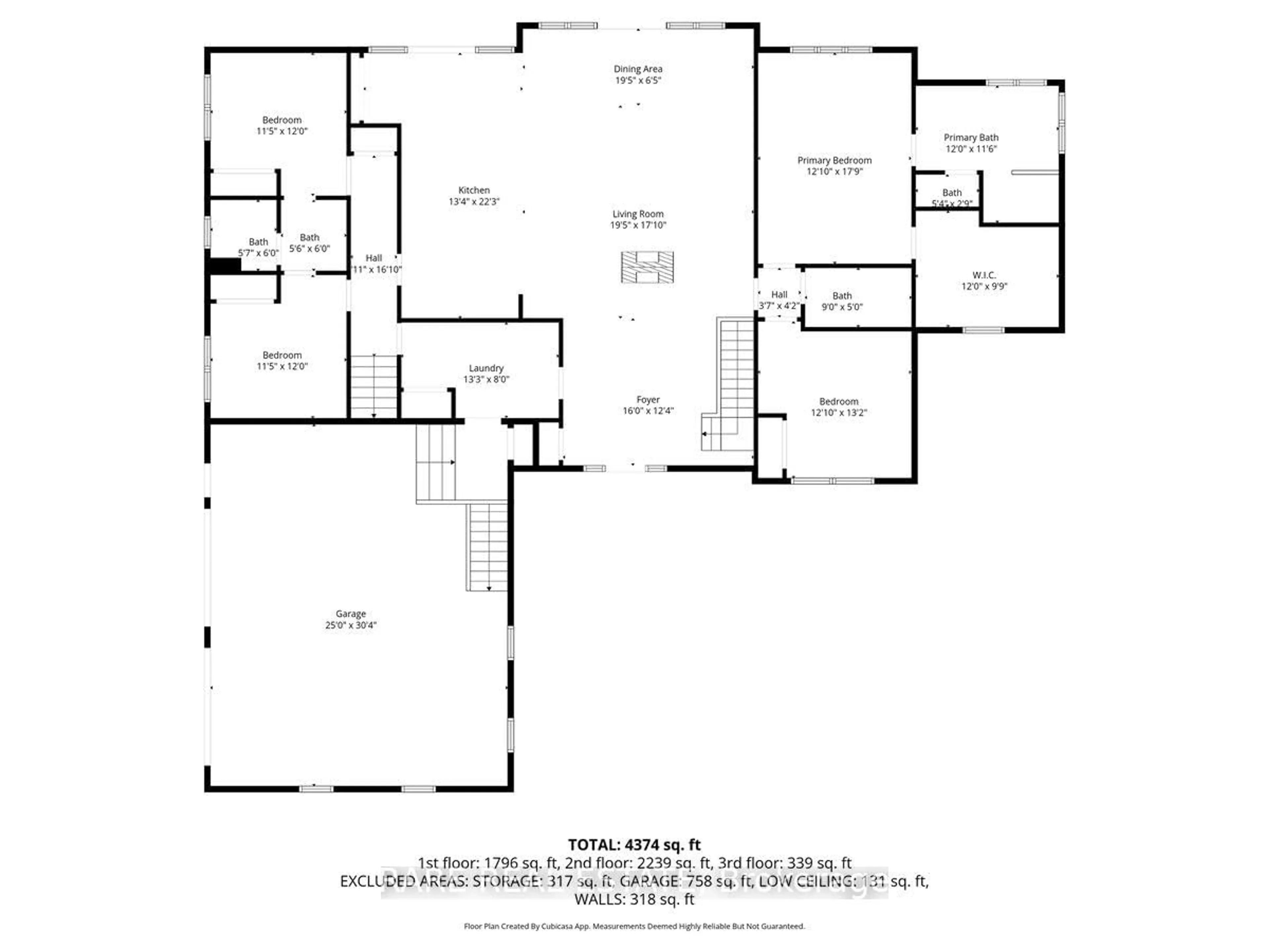 Floor plan for 2957 3/4 Sunnidale Sdrd, Clearview Ontario L0M 1N0